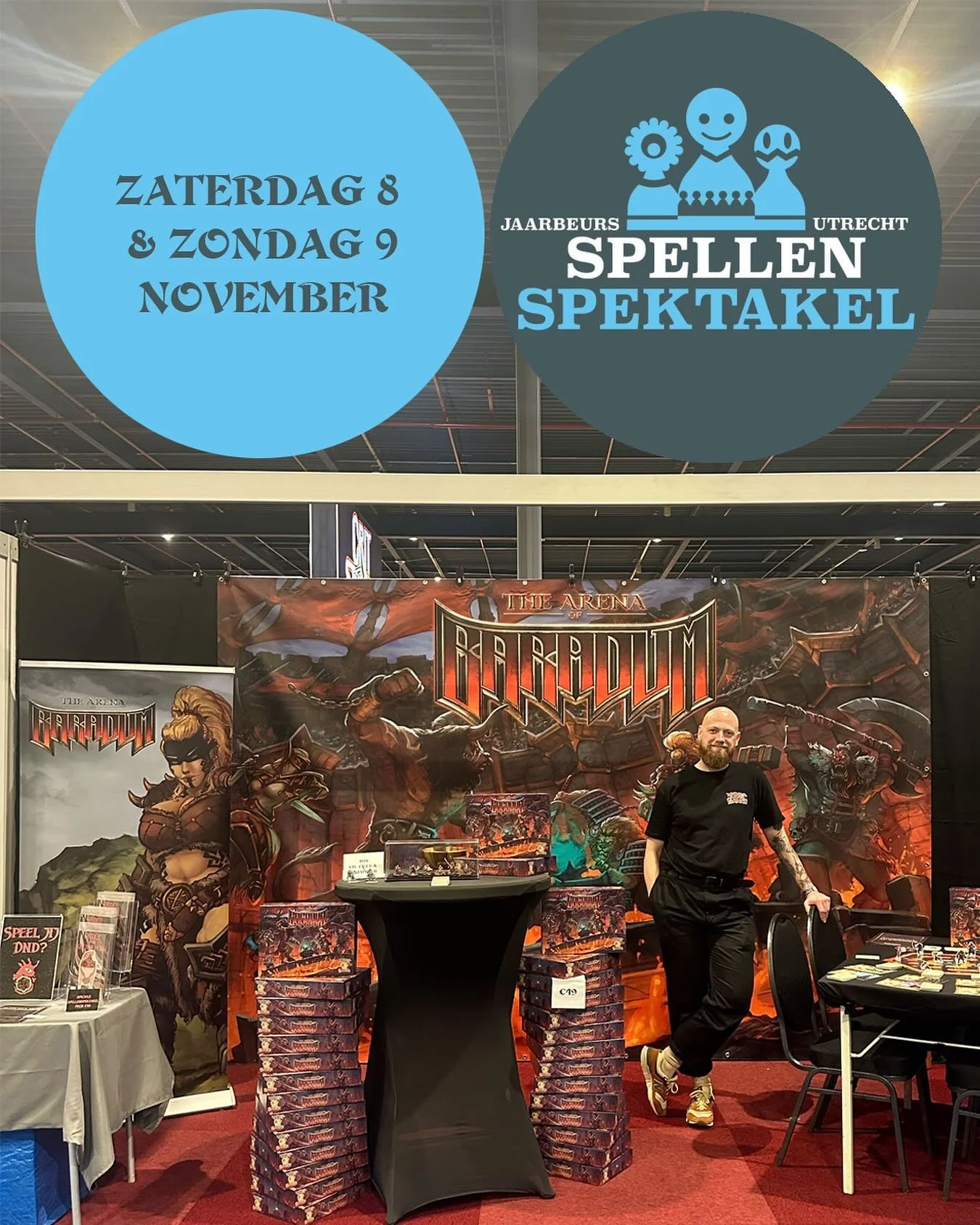 🇳🇱 Ook dit jaar is de Toad weer van de partij @spellenspektakel 🎉 Verwacht meer demo tafels en een aantal verrassingen! Over 2 weken is het zo ver, zien we jou daar?
