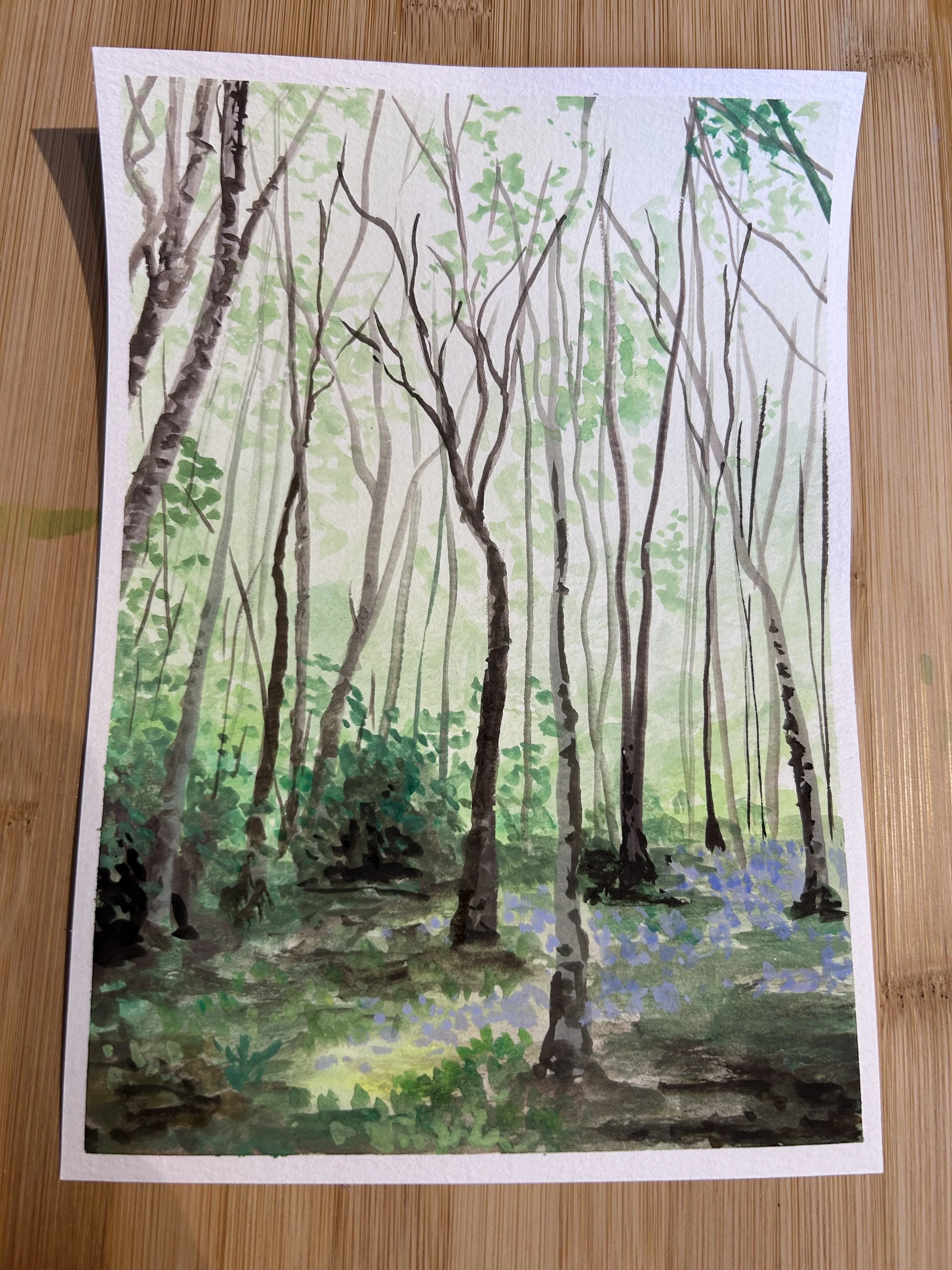 Art in the Archives Paint Along, Llanbadarn. 10th January