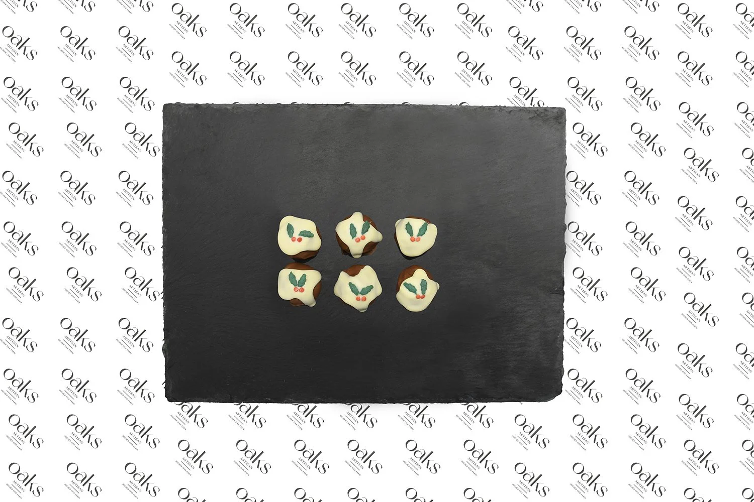 Handmade Artisan Christmas Pudding Caramel Chocolates