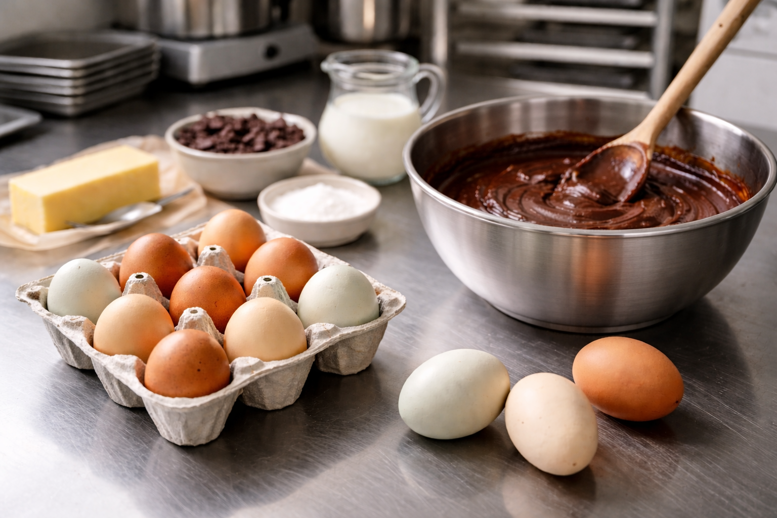 Why fresh eggs make baking better