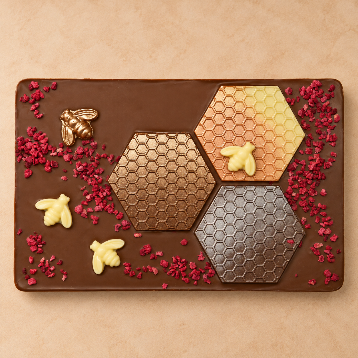 Artisan Honeycomb Bee Chocolate Bar.png
