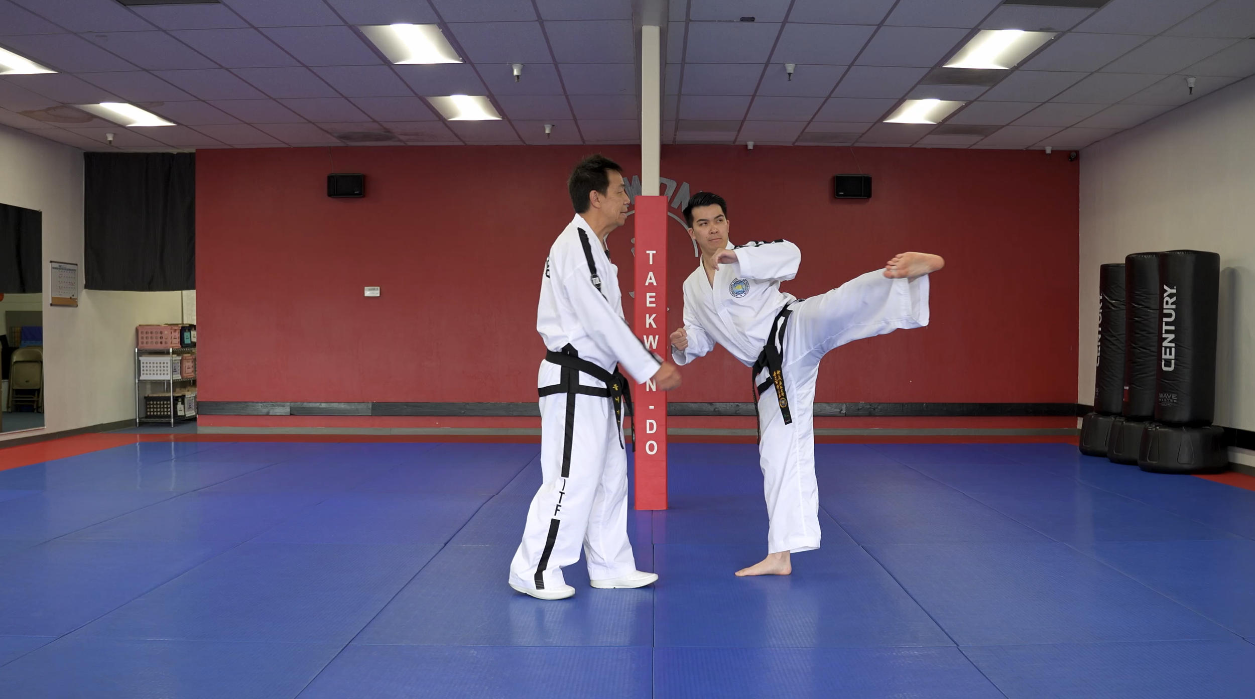 TW+ Update |  Reverse Hooking Kick (Slow Motion)