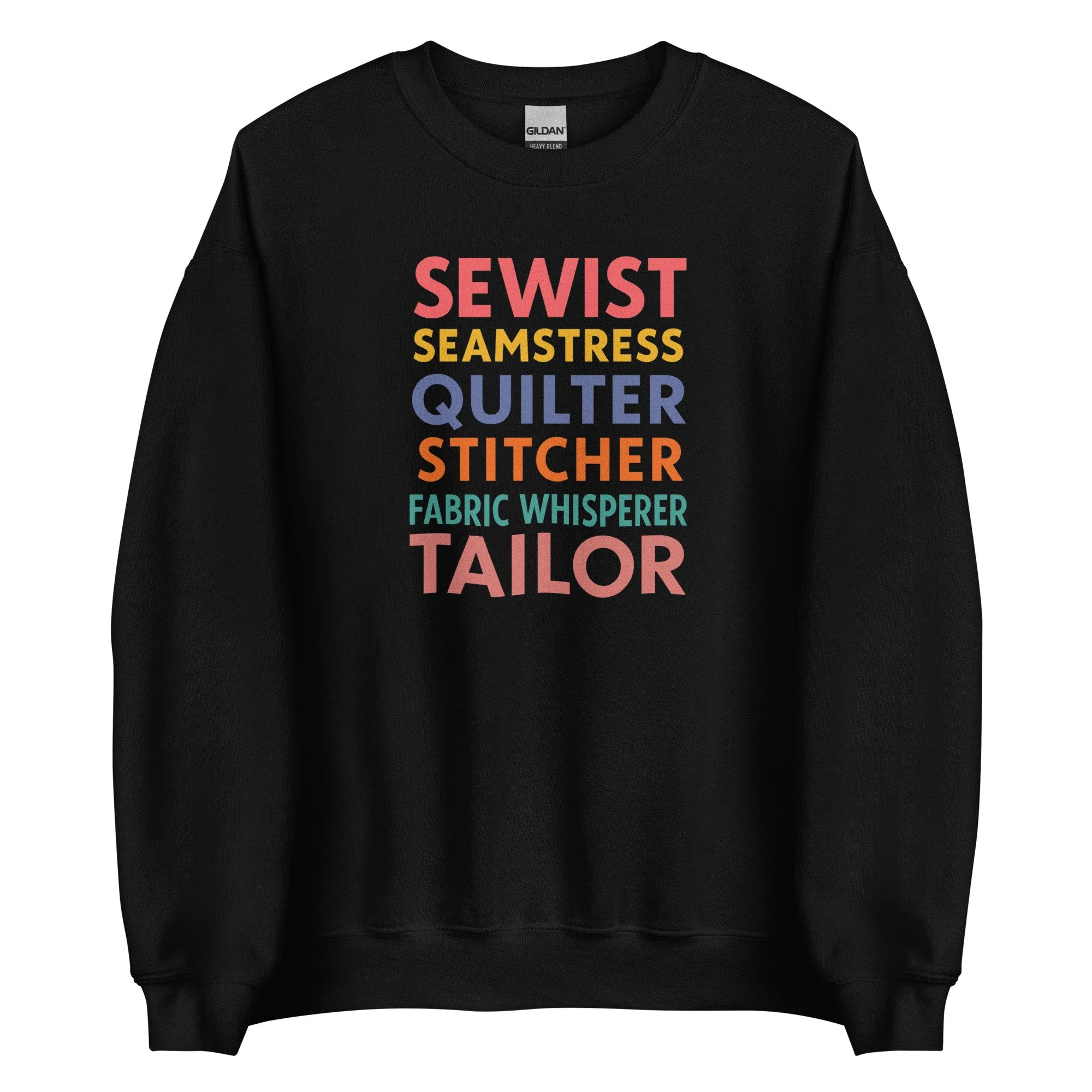Fabric Whisperer - Crew Neck Sweatshirt