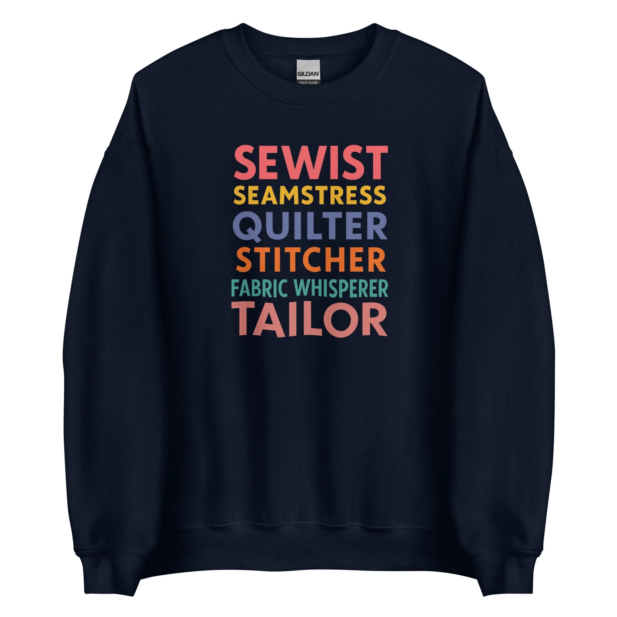 Fabric Whisperer - Crew Neck Sweatshirt