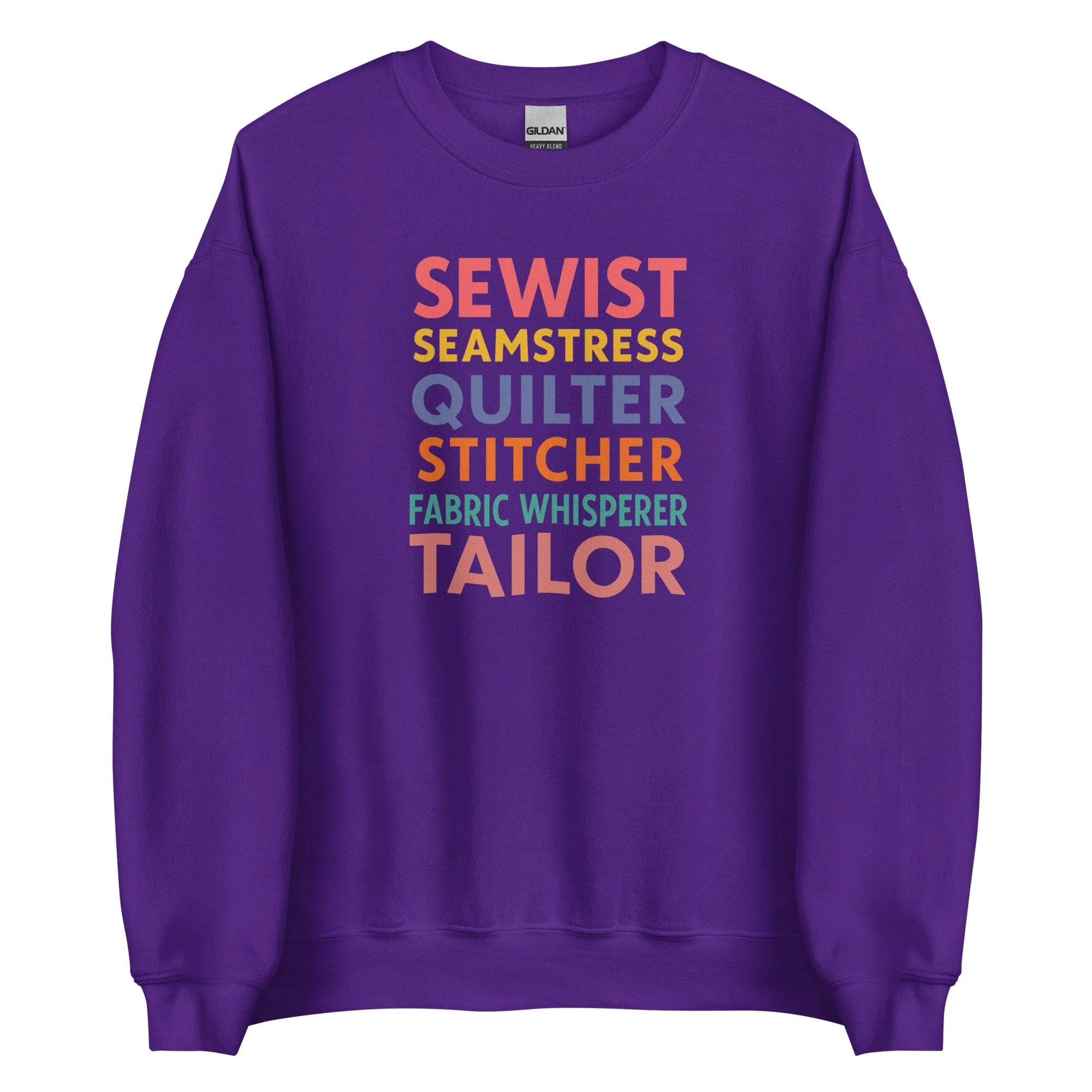 Fabric Whisperer - Crew Neck Sweatshirt