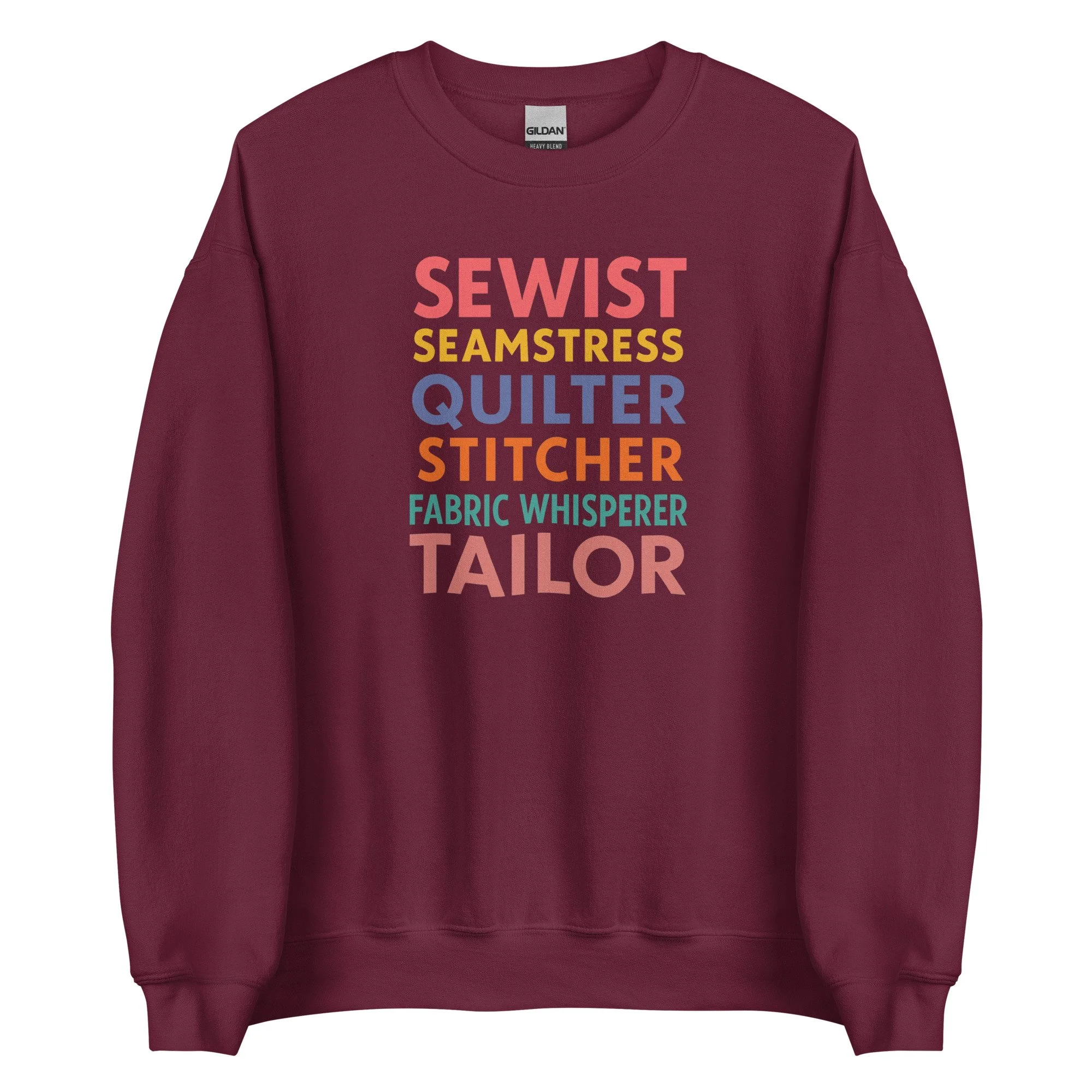 Fabric Whisperer - Crew Neck Sweatshirt