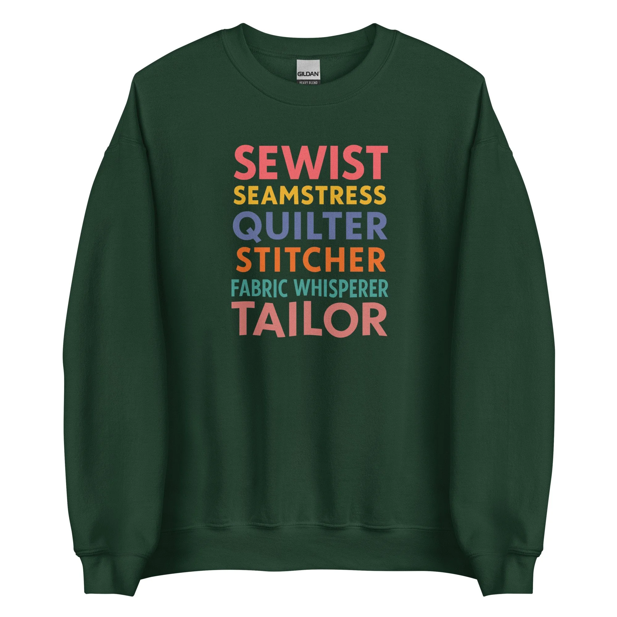 Fabric Whisperer - Crew Neck Sweatshirt