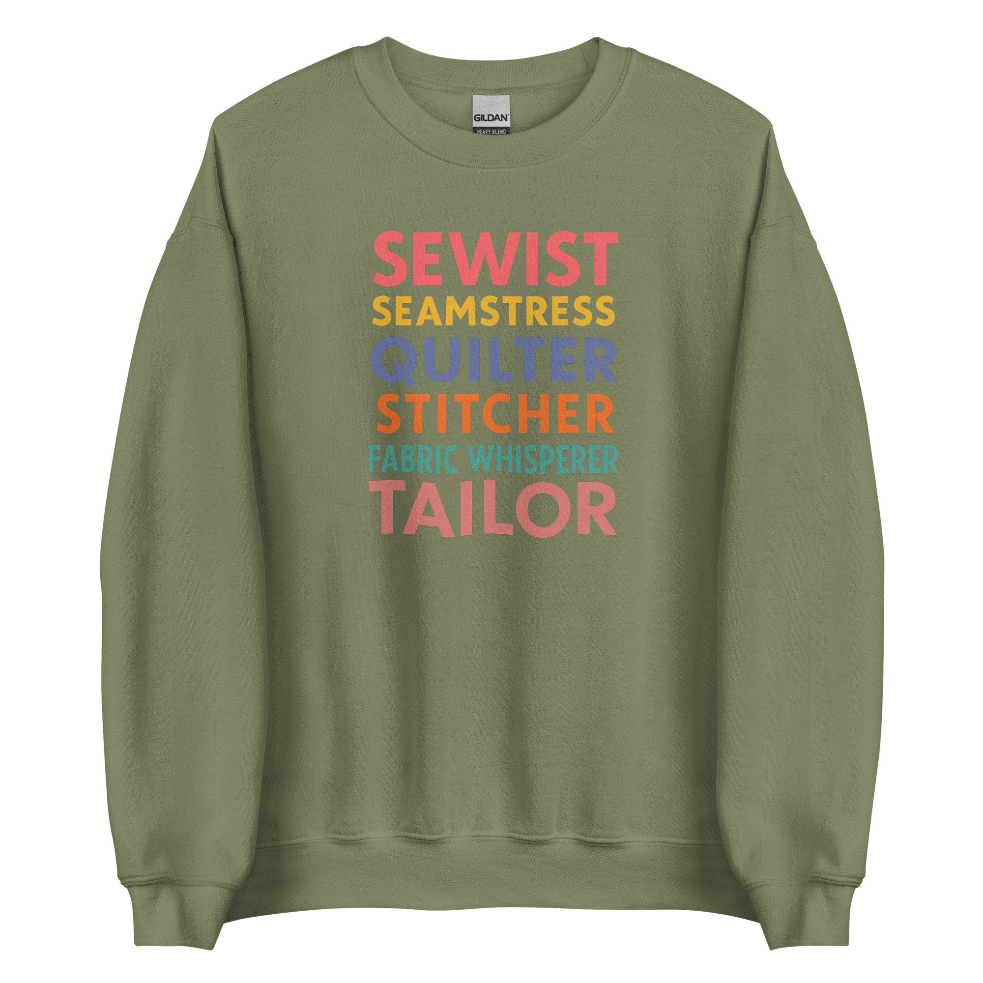 Fabric Whisperer - Crew Neck Sweatshirt