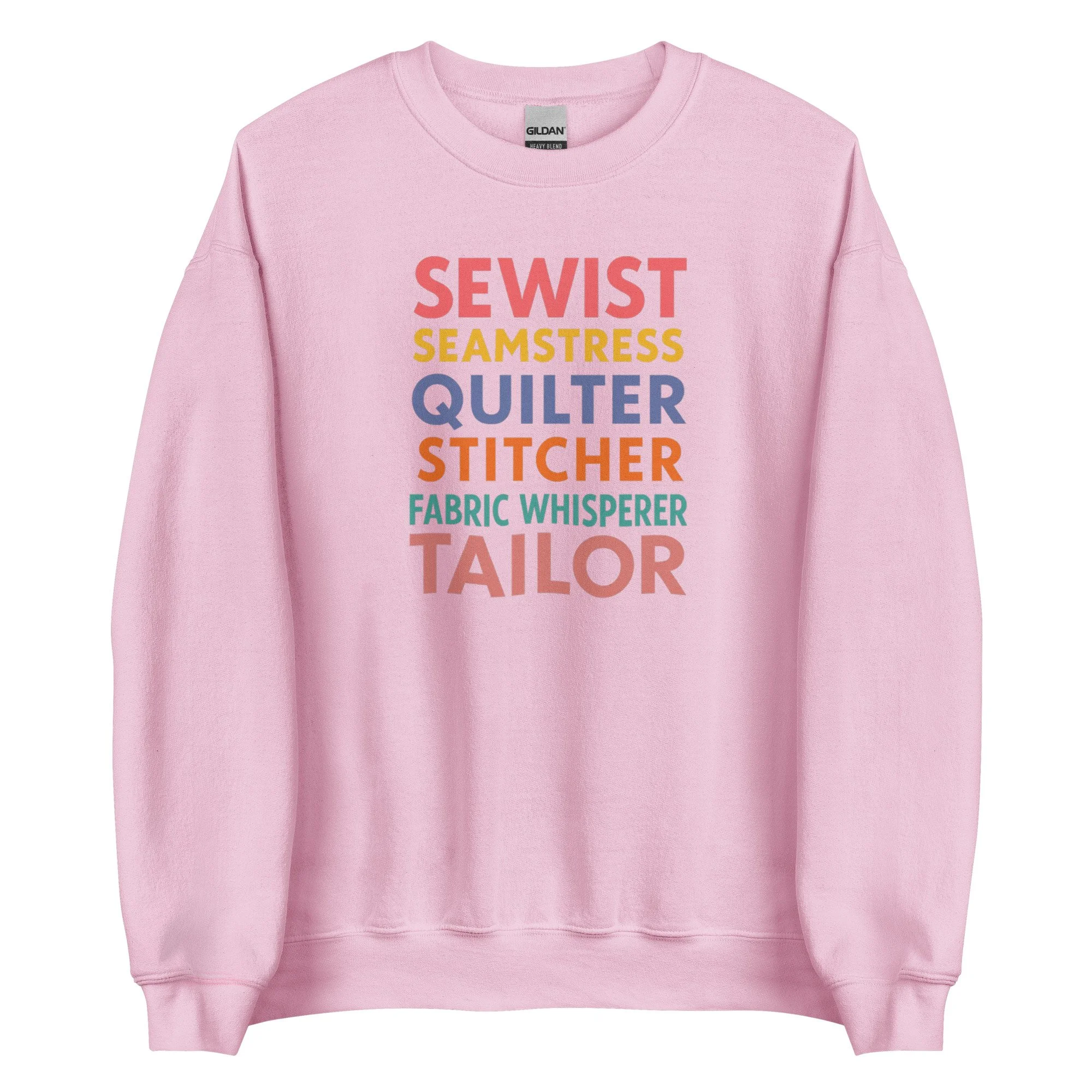 Fabric Whisperer - Crew Neck Sweatshirt