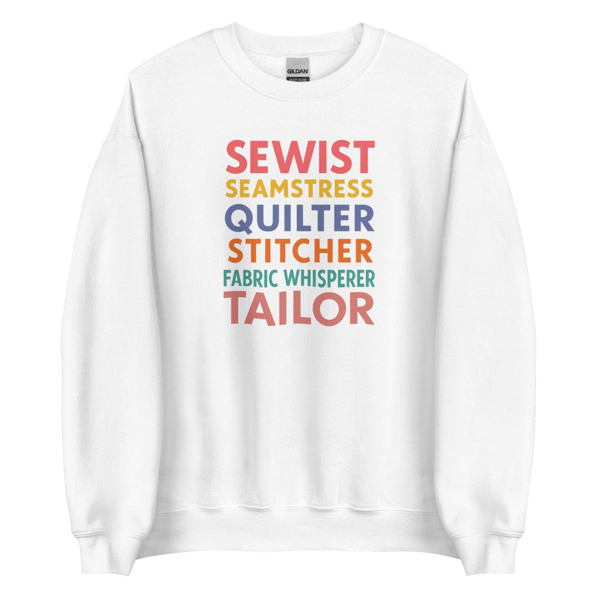 Fabric Whisperer - Crew Neck Sweatshirt