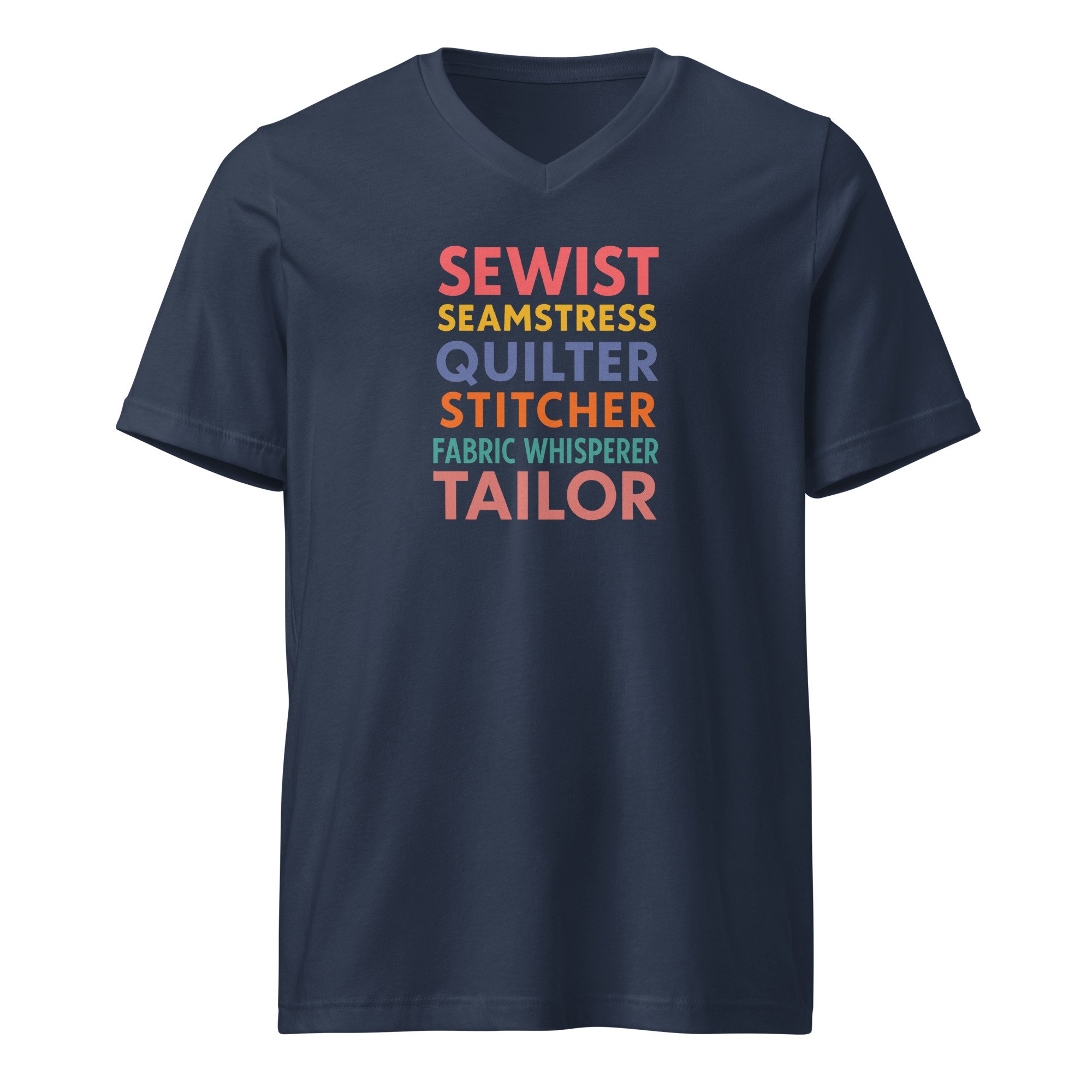 Fabric Whisperer - V-Neck T-Shirt