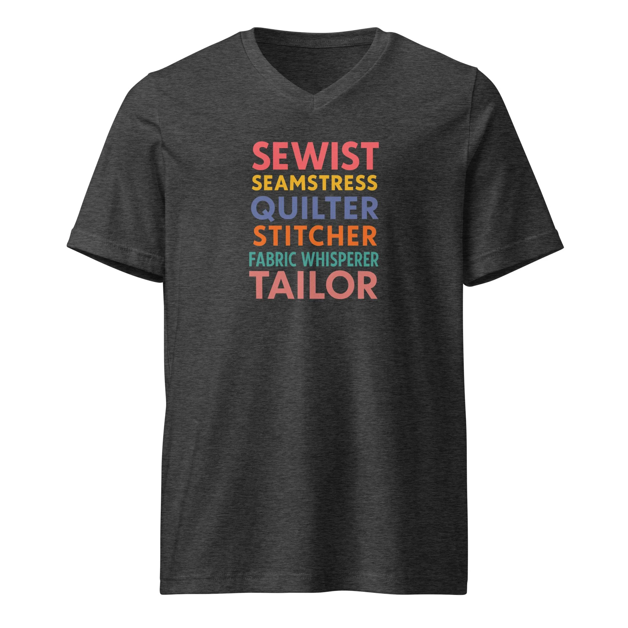 Fabric Whisperer - V-Neck T-Shirt