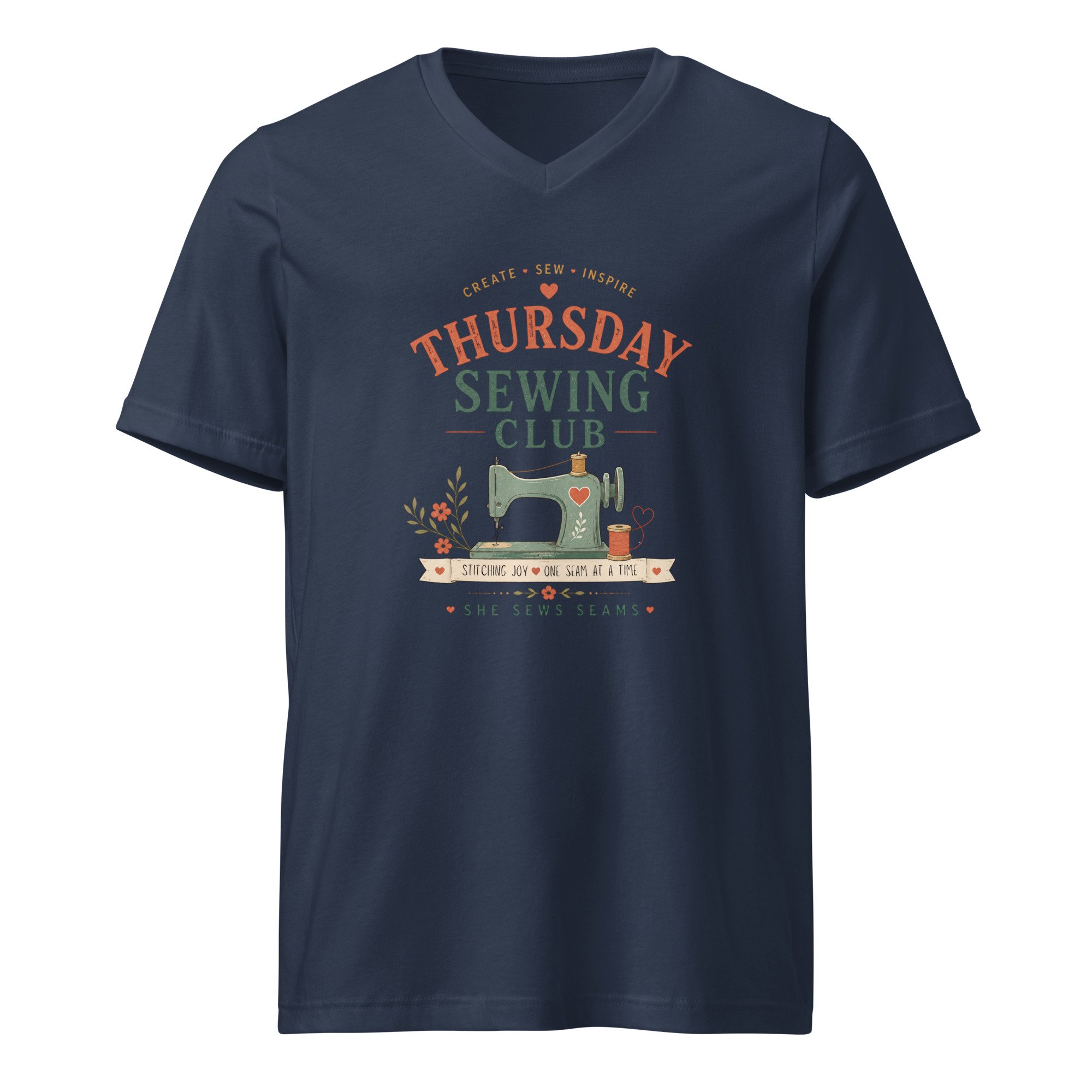Thursday Sewing Club - V-Neck T-Shirt