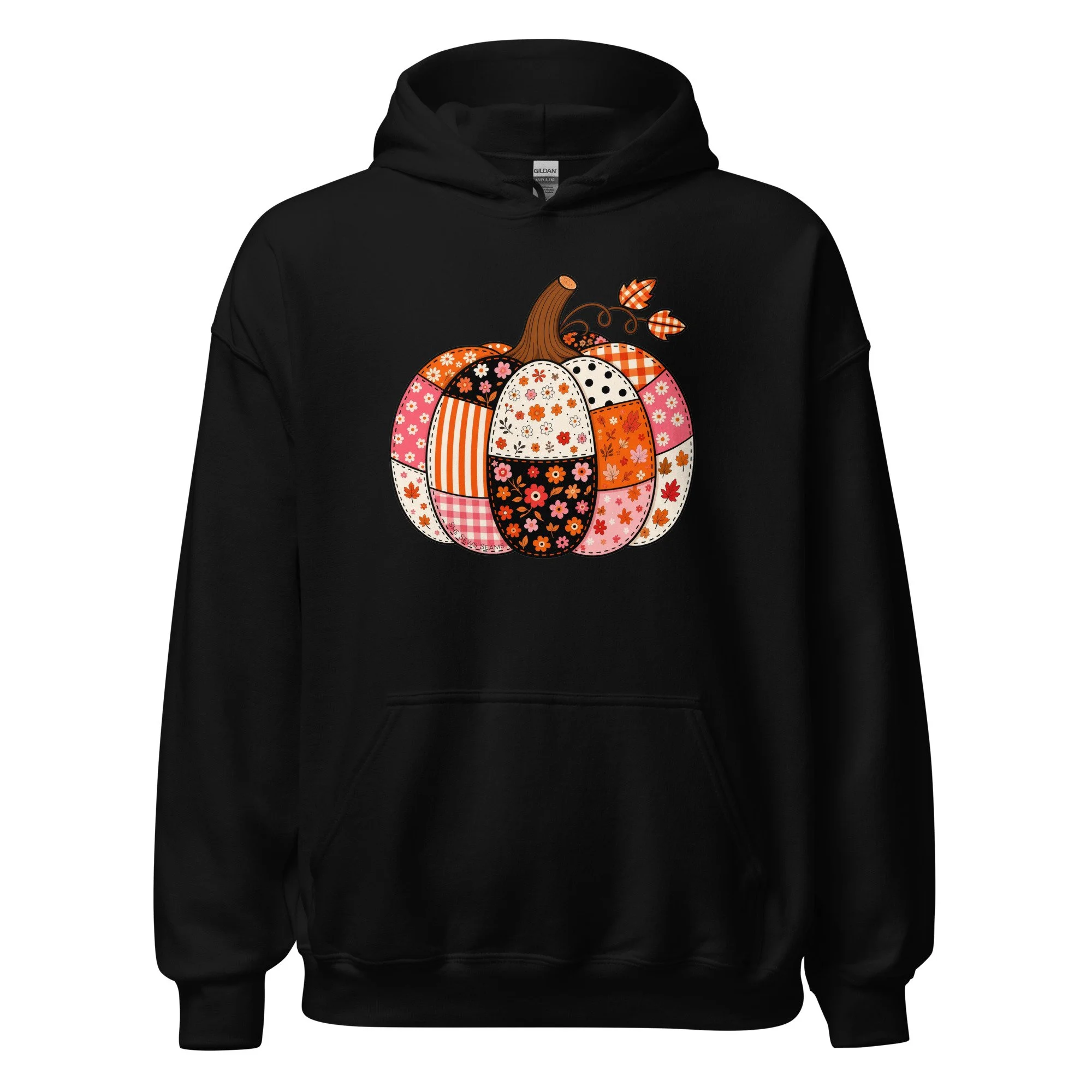 Patchwork Pumpkin - Hoodie