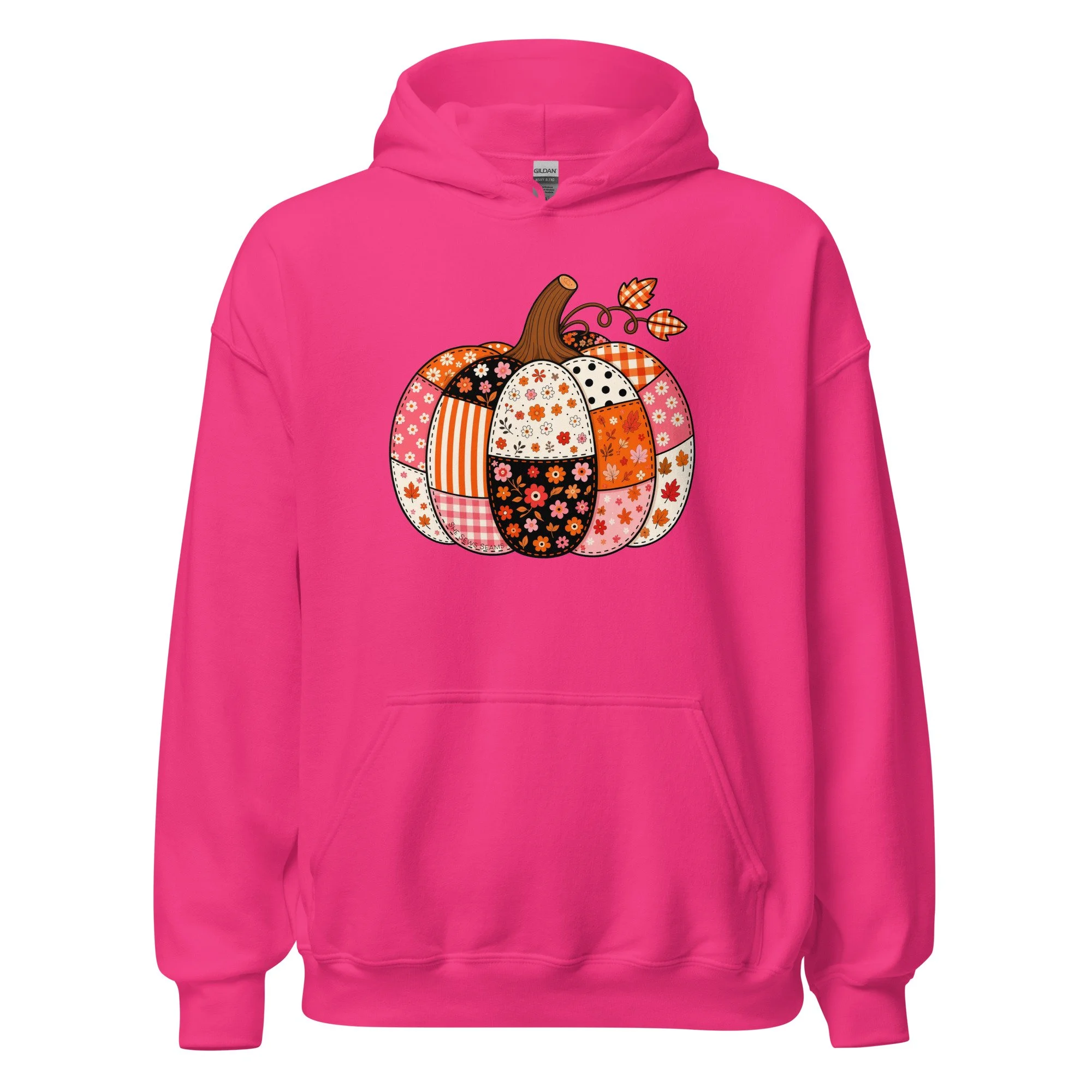 Patchwork Pumpkin - Hoodie