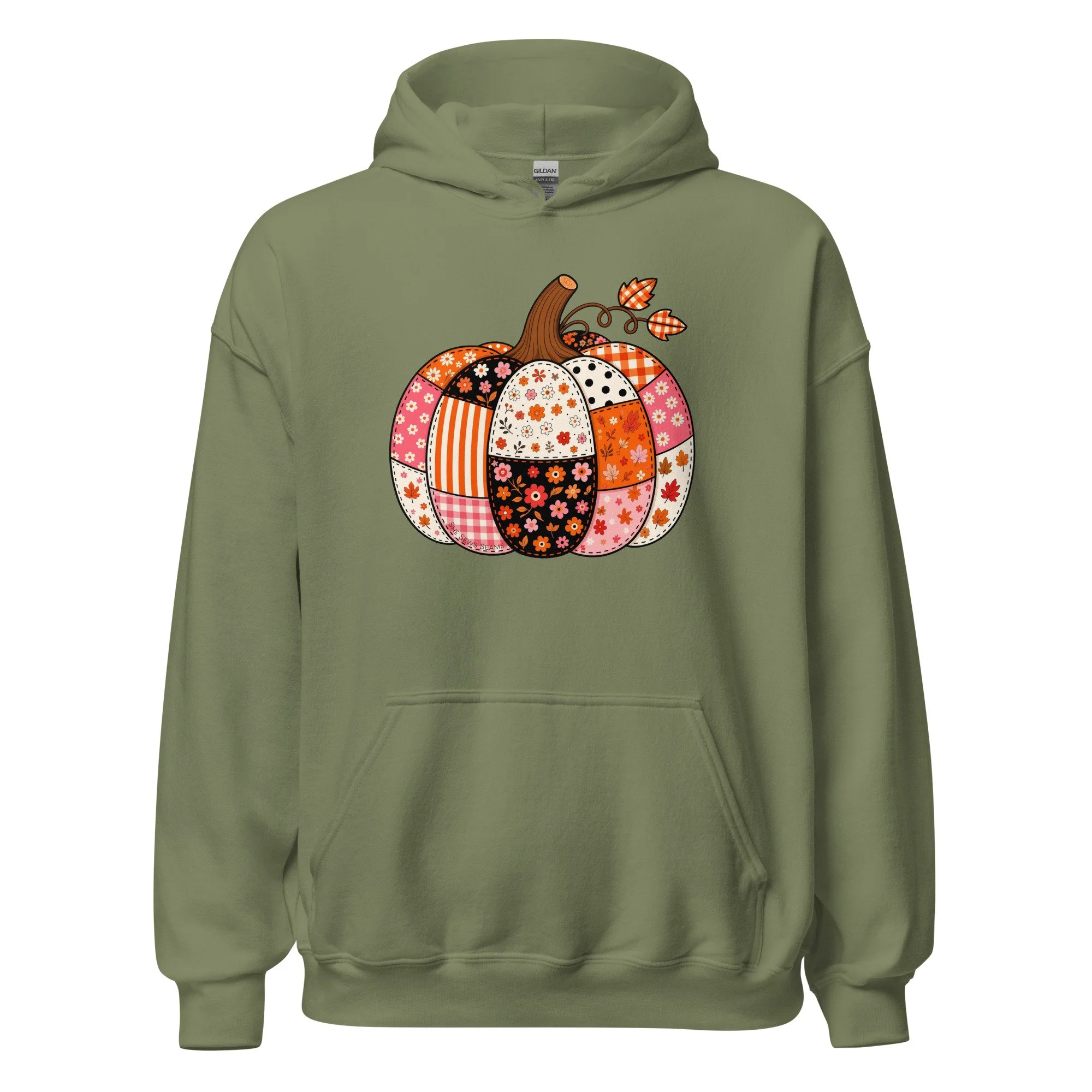 Patchwork Pumpkin - Hoodie