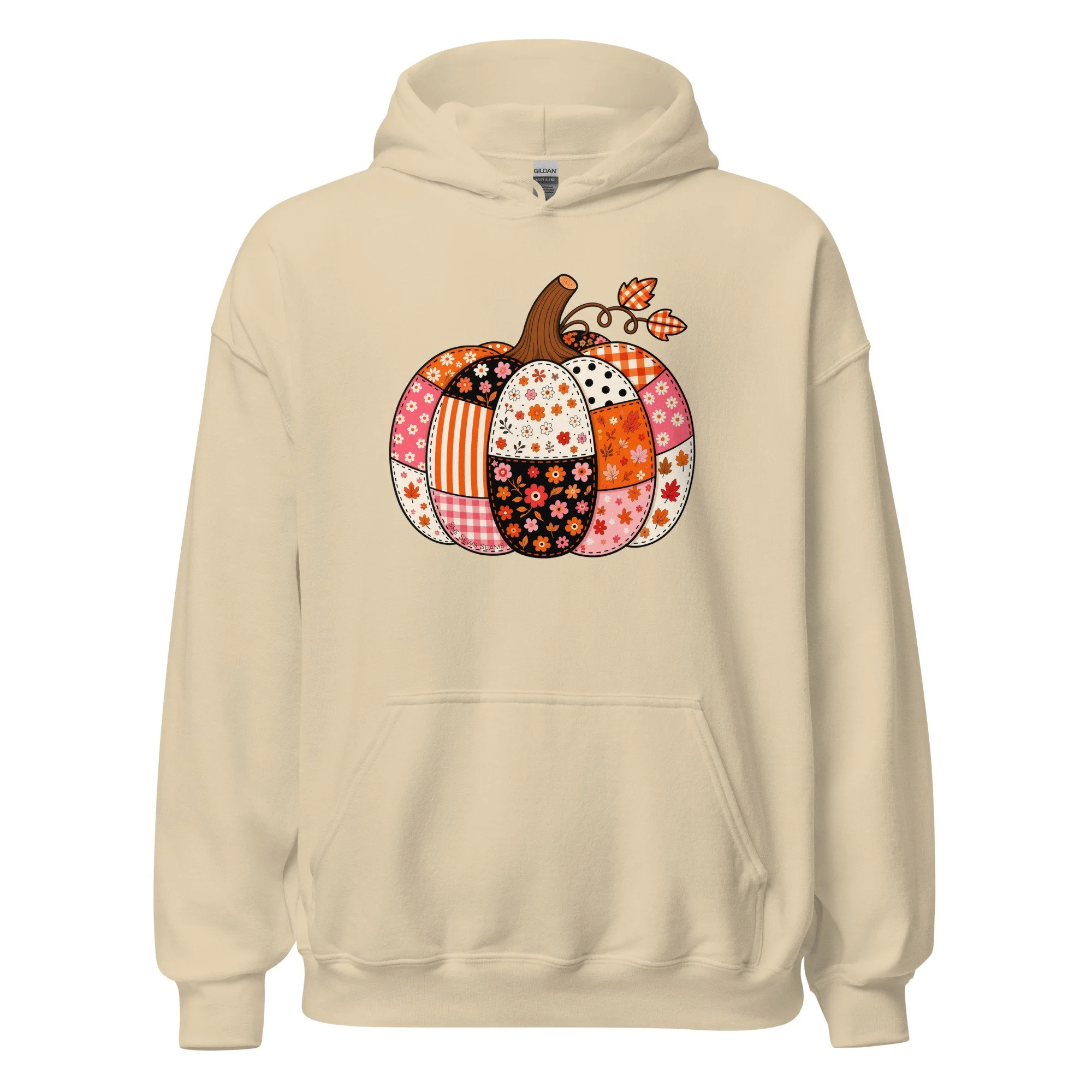 Patchwork Pumpkin - Hoodie