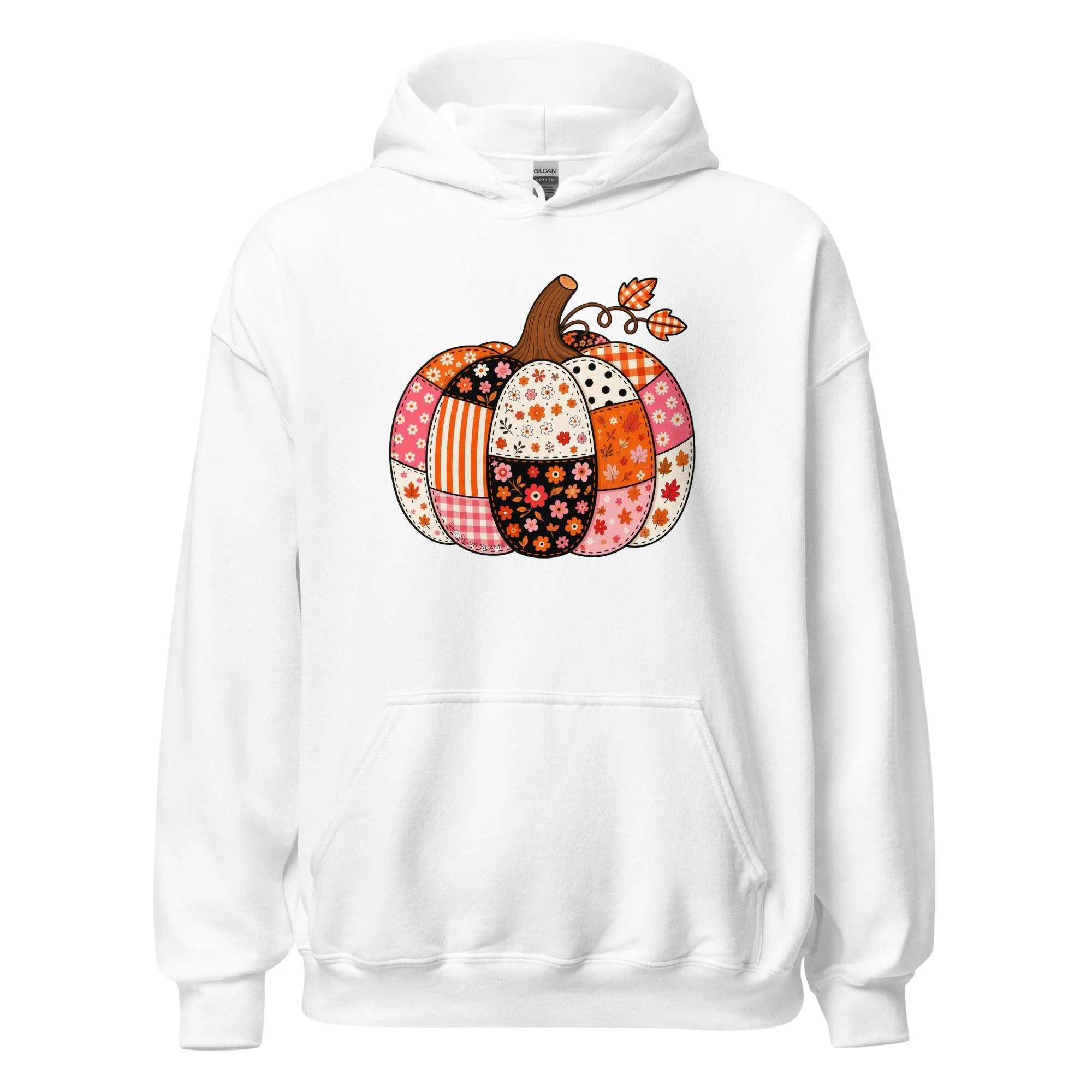 Patchwork Pumpkin - Hoodie