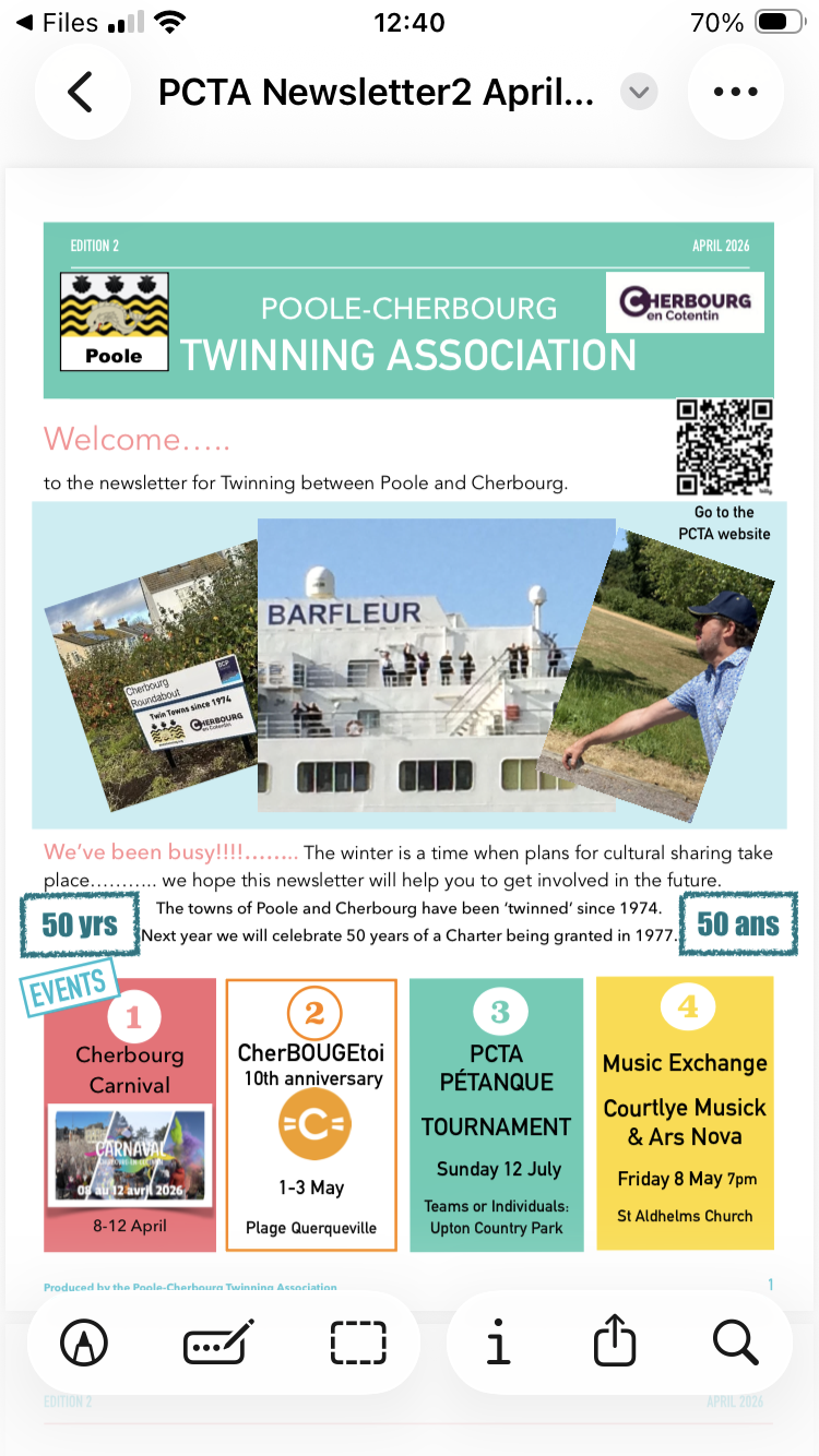 The new PCTA Newsletter