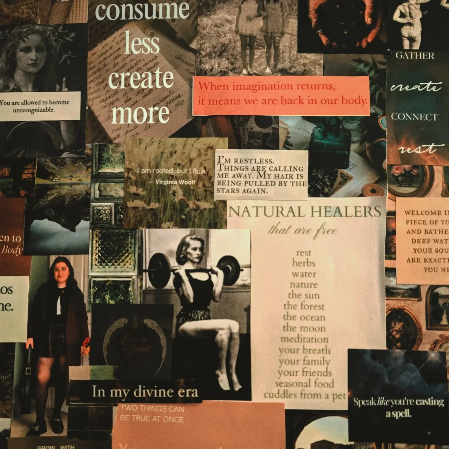 I'm in the visioning part of the year and was in the process of building out my vision board for 2026.

It's so wild to see how much my boards have changed over the years. I wish I had photos from 10+ years ago when these boards were full of #bodygoa