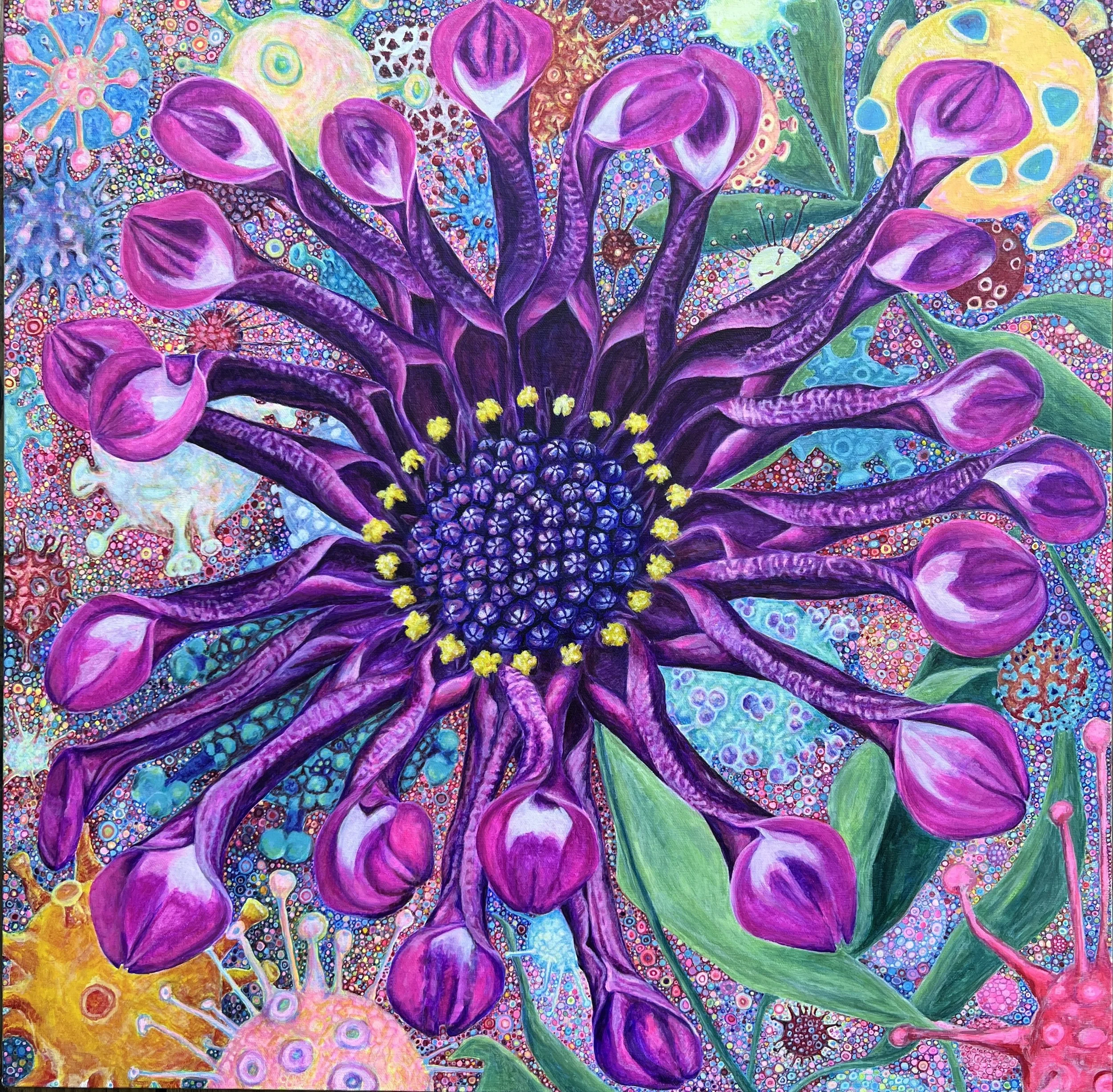 Title. Storm
Acrylic
20" X 20 "