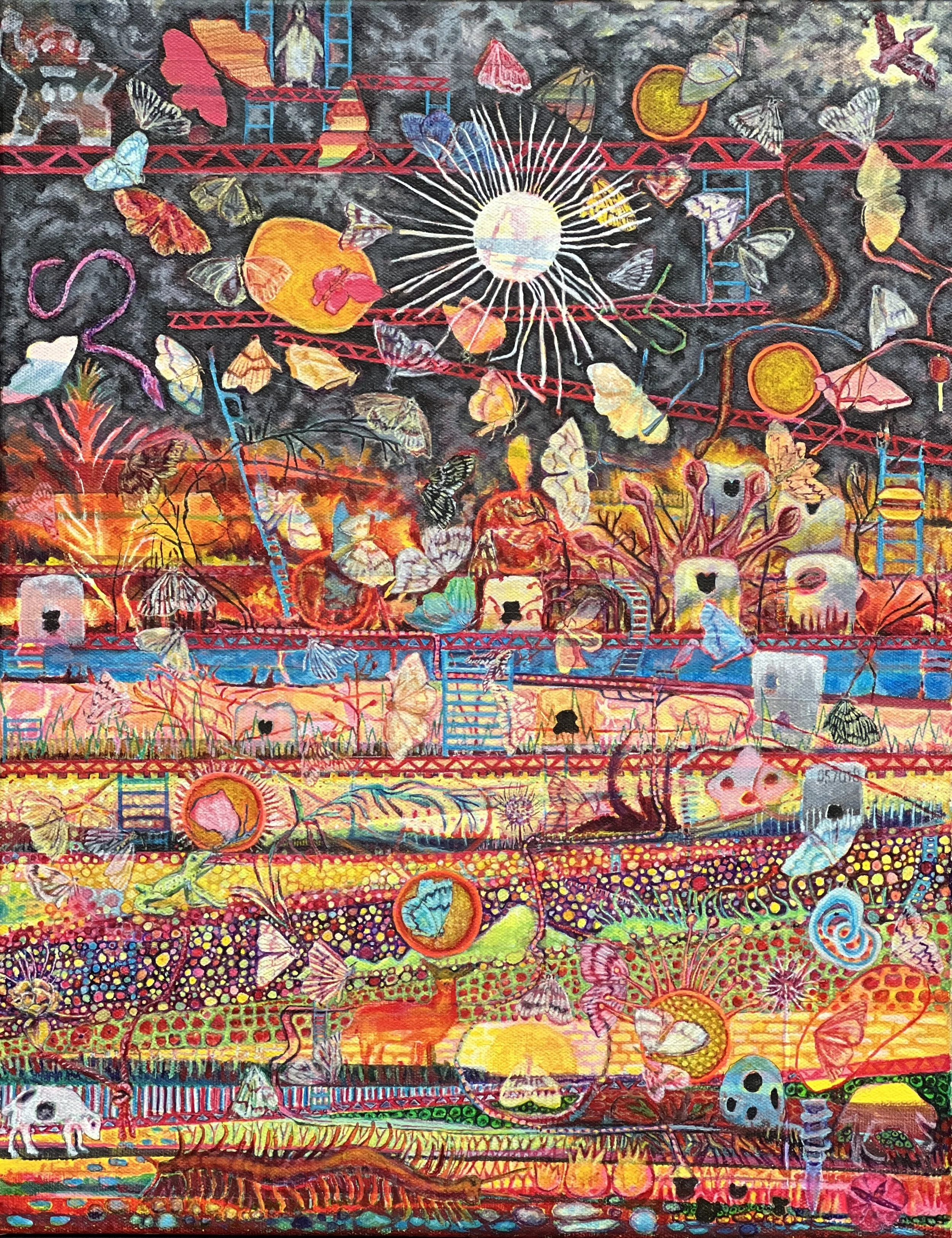 Waiting Game
Acrylic. 18 " X 24"