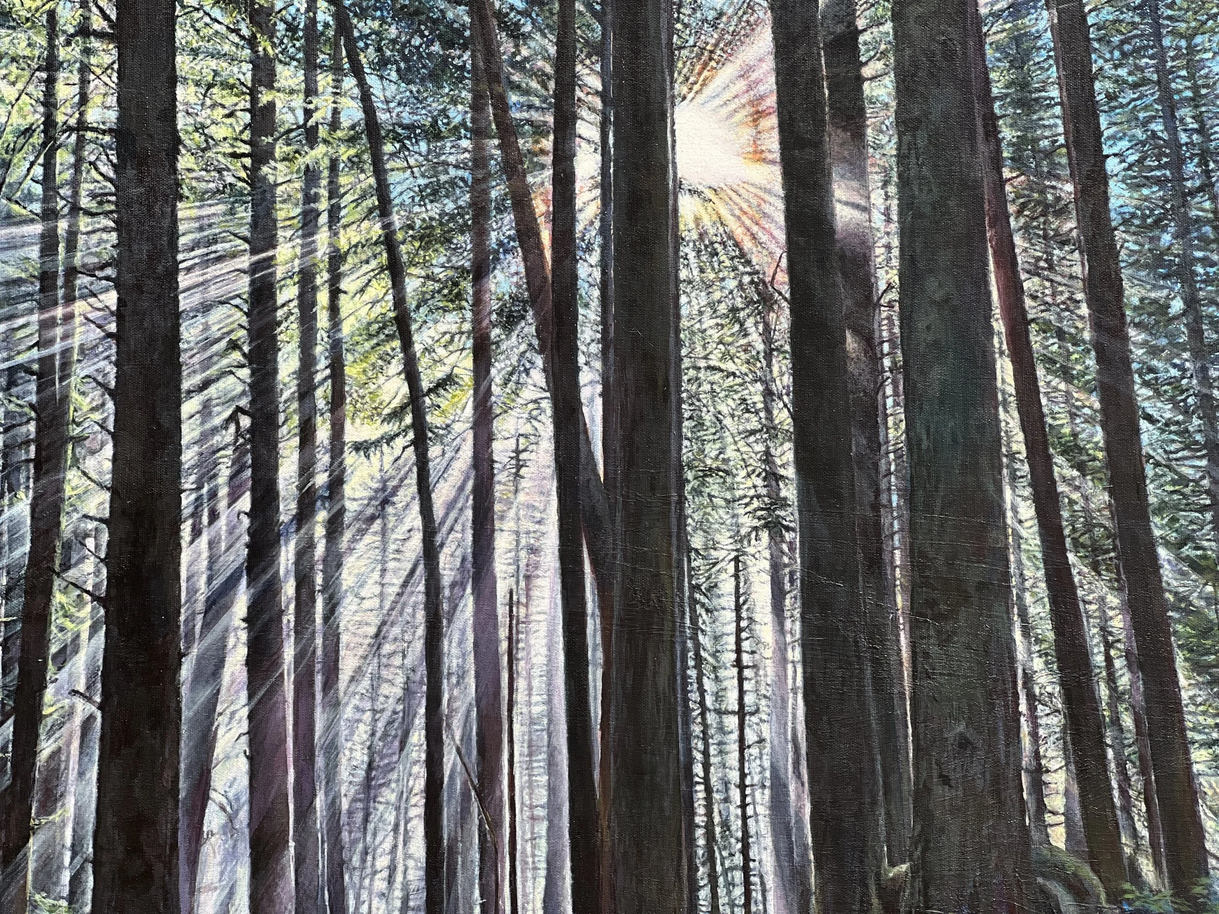 Title. Final Trail
Acrylic
20 " X 30 "