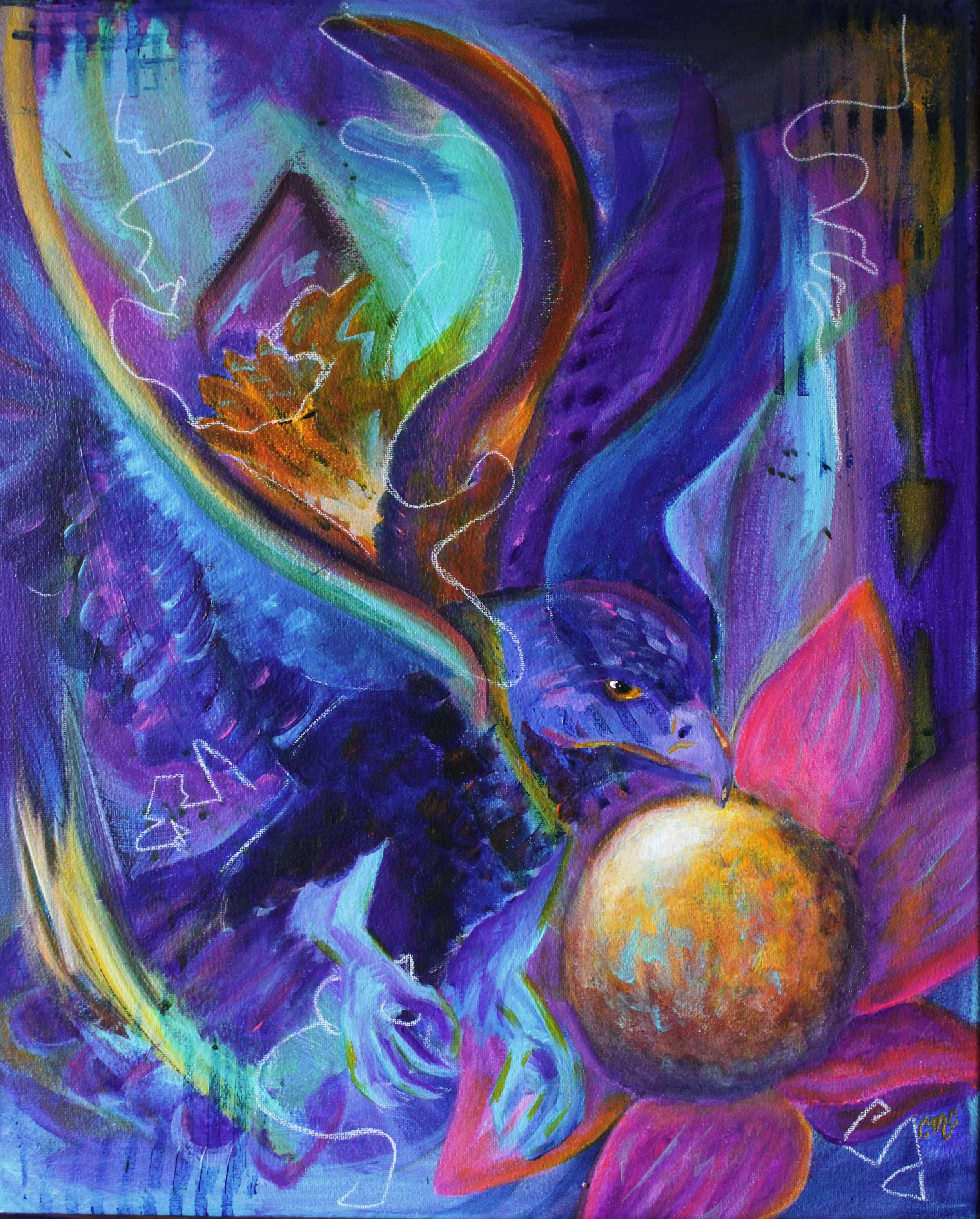 Soulverse cmcfineart acrylic painting