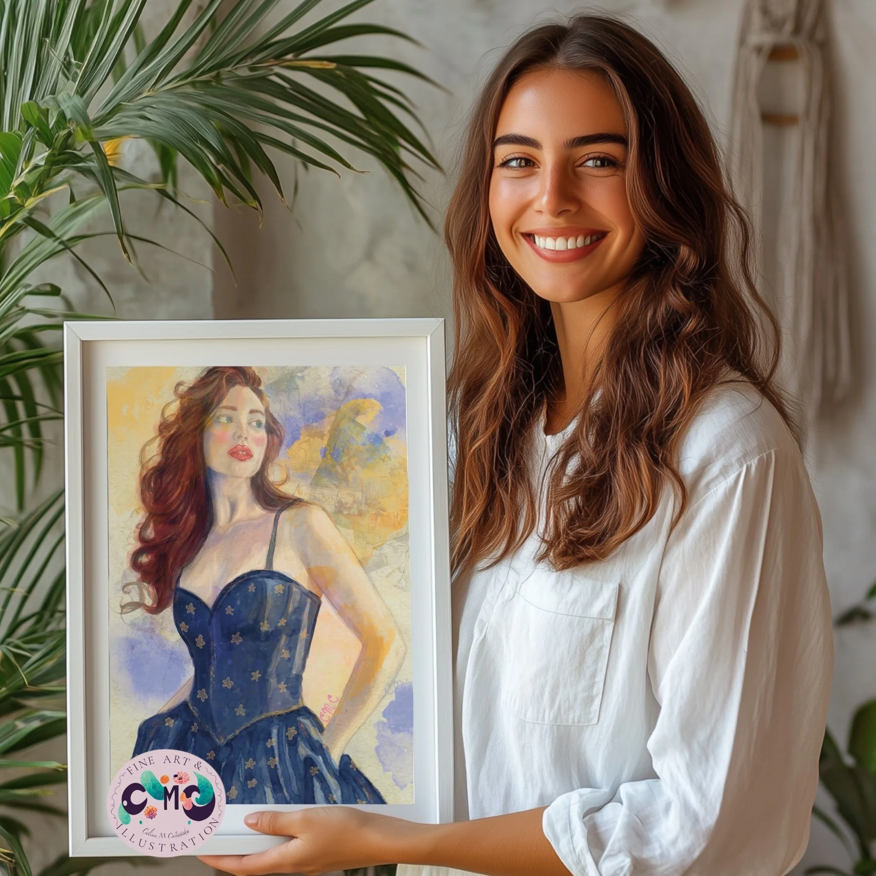 Freedom for Juniper Hale - A Veilgarden Traveler|Oil Painting & MixedMedia Poster Print (NO Frame)