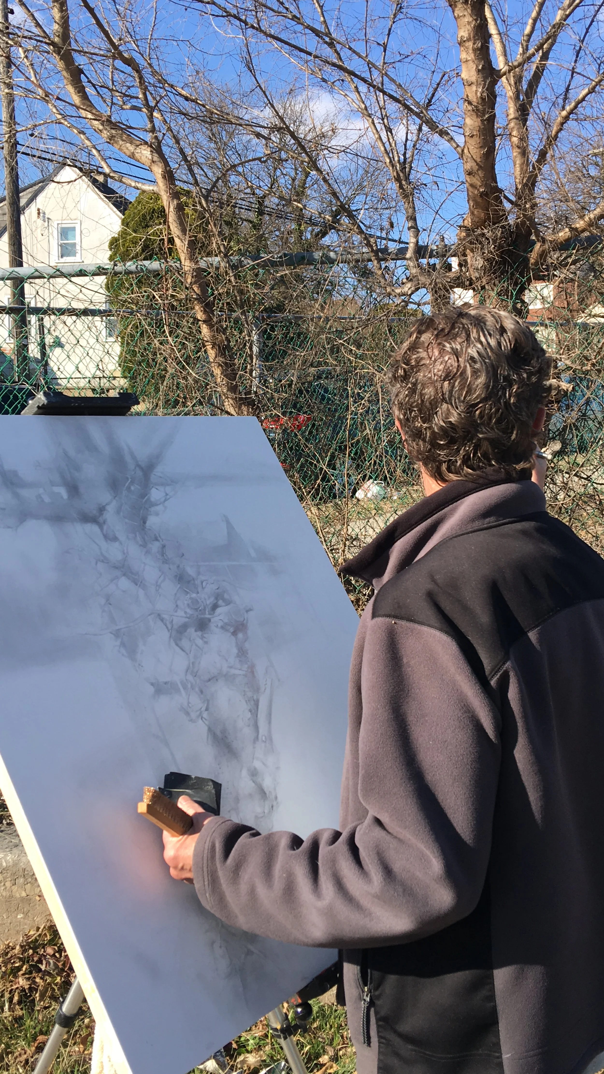 "Tree of St. Sebastian" on site silverpoint.