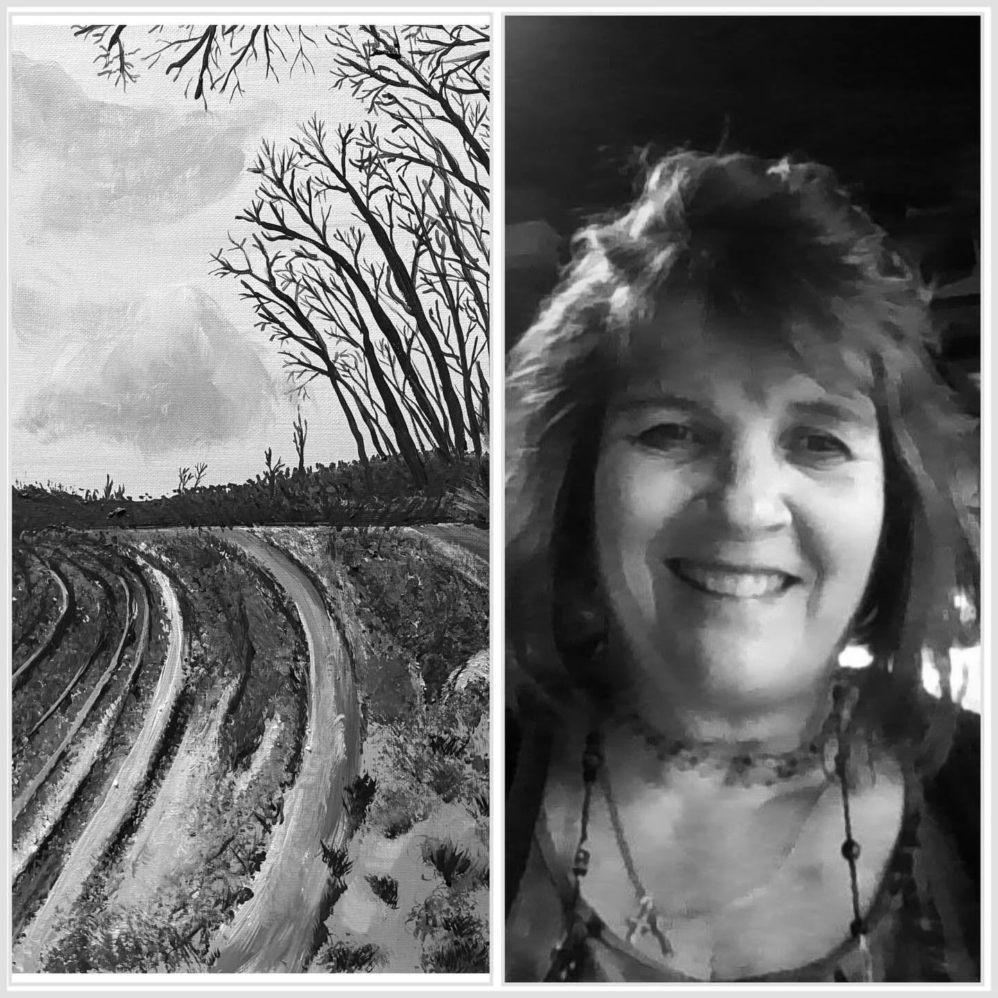 #PeggyAFarrington #TivoliArt #BlackAndWhiteArt #EndangeredSpecies #SustainableArt #HudsonValleyArtists #monochrome@Hi neighbors! Please join us on Saturday, January 10th, from 2-5 PM for the opening of "The Language of Black &amp; White."