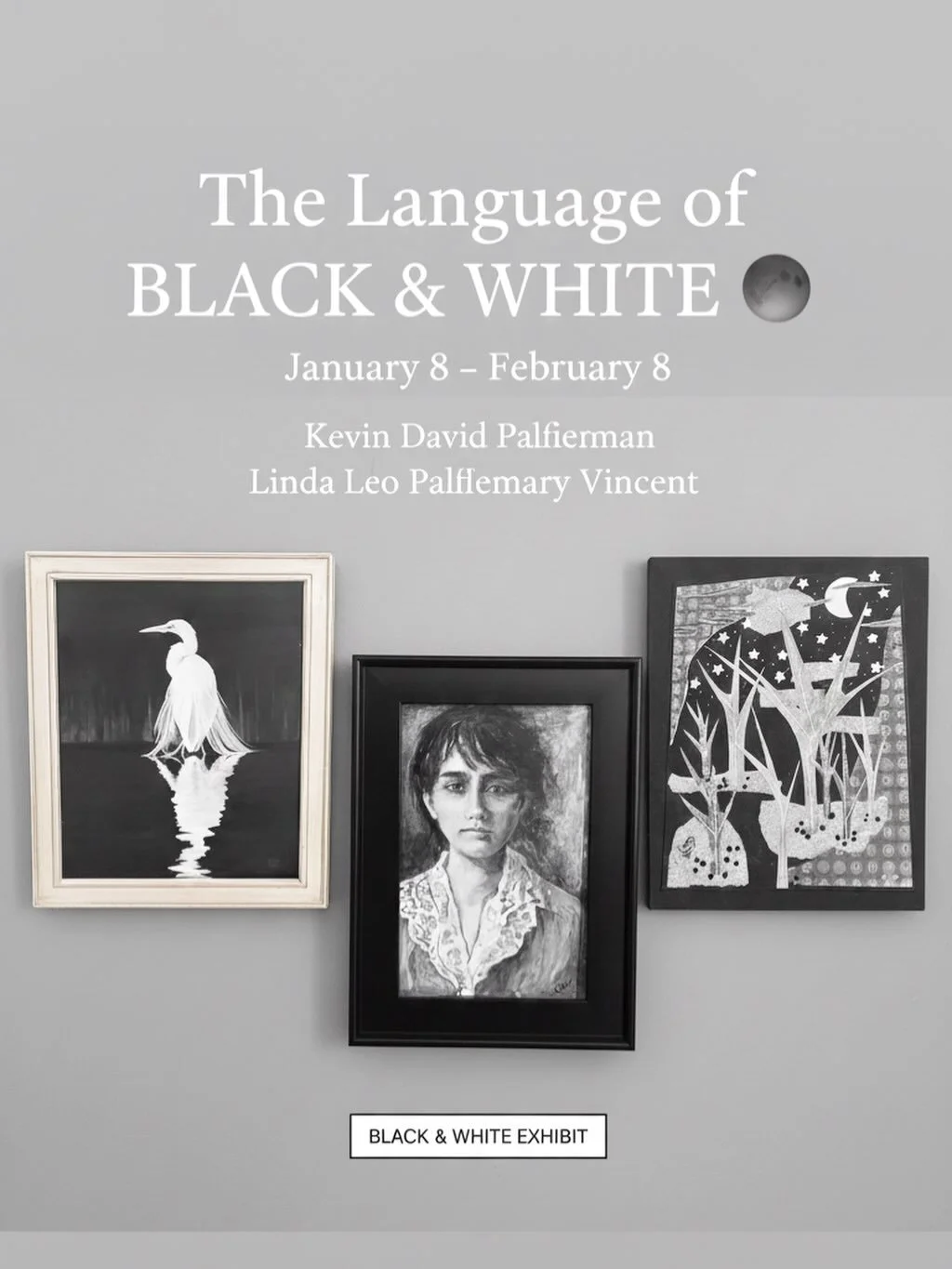 #KevinDavidPalfreyman #LindaLeoPalfreyman #RaeGagliardyVincent #SupportLocalArtists #ArtGalleryLife