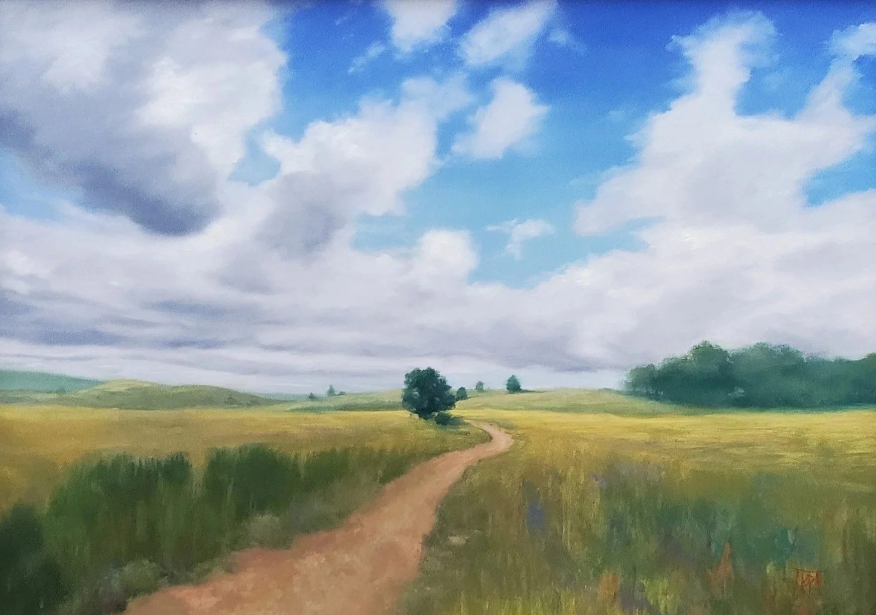 High Summer, oil on panel, 18 x 24 in.
