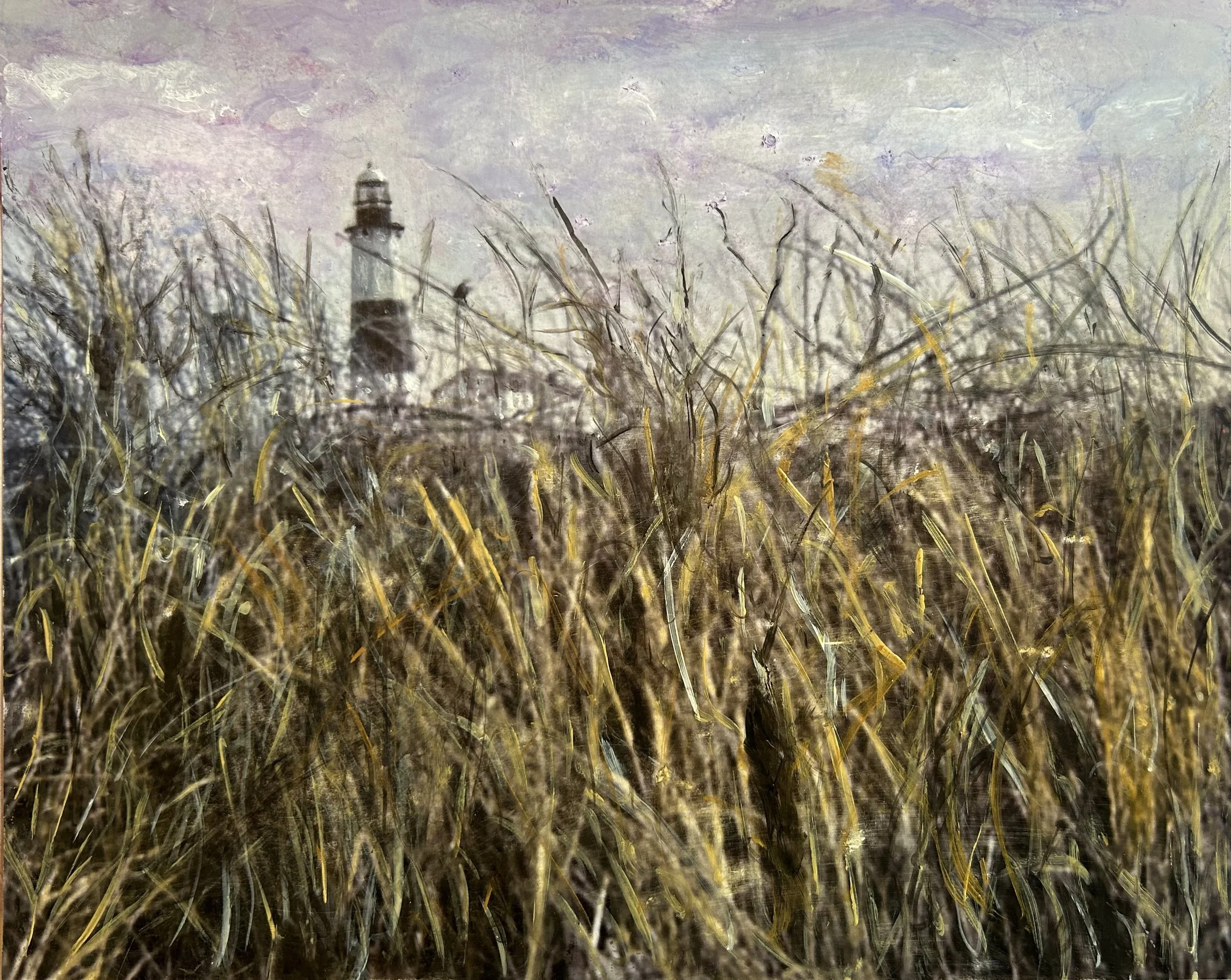 Montauk Untamed, acrylic, 18 x 24 in.