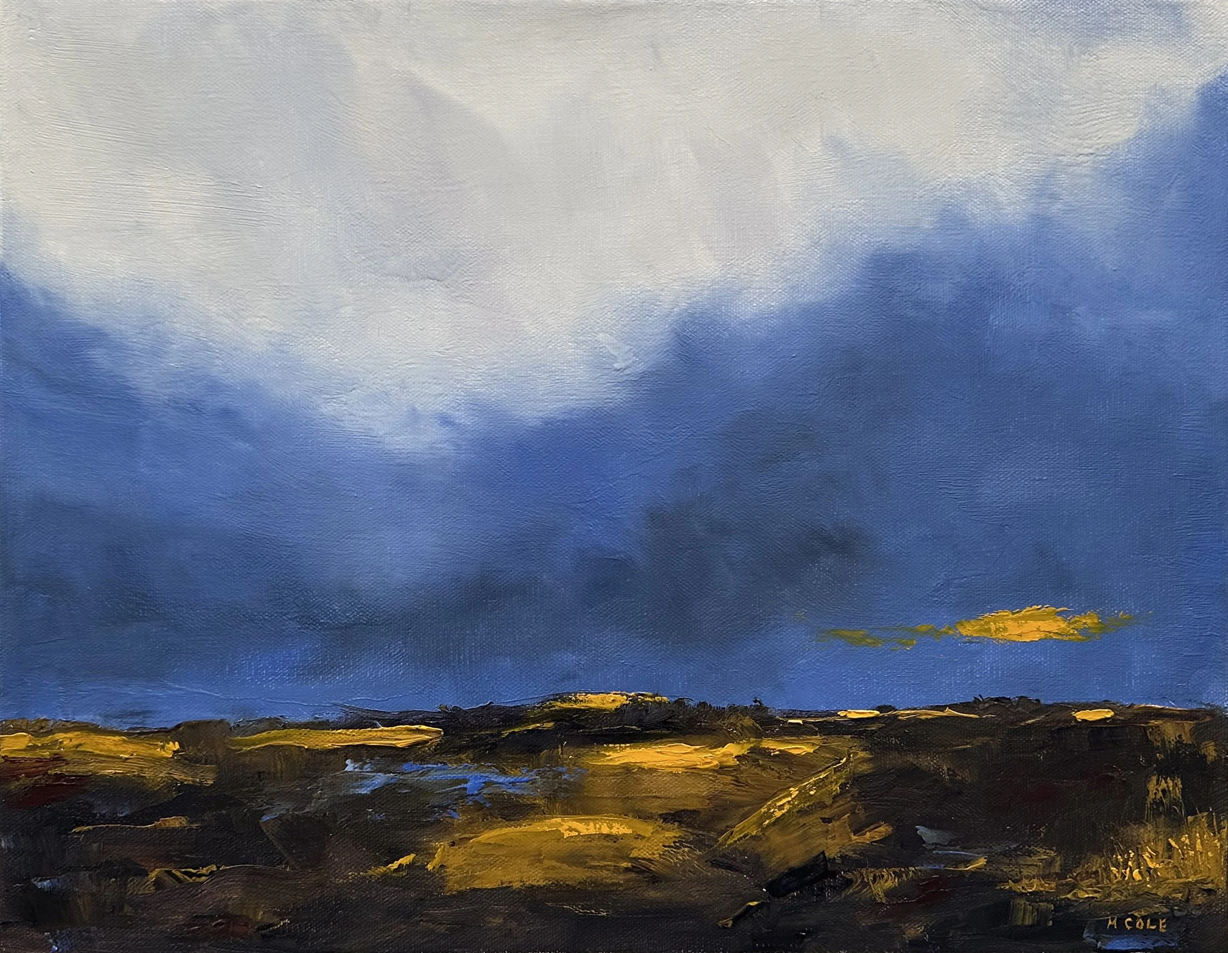 Winter Light, oil on canvas, 14 x 18 in.
