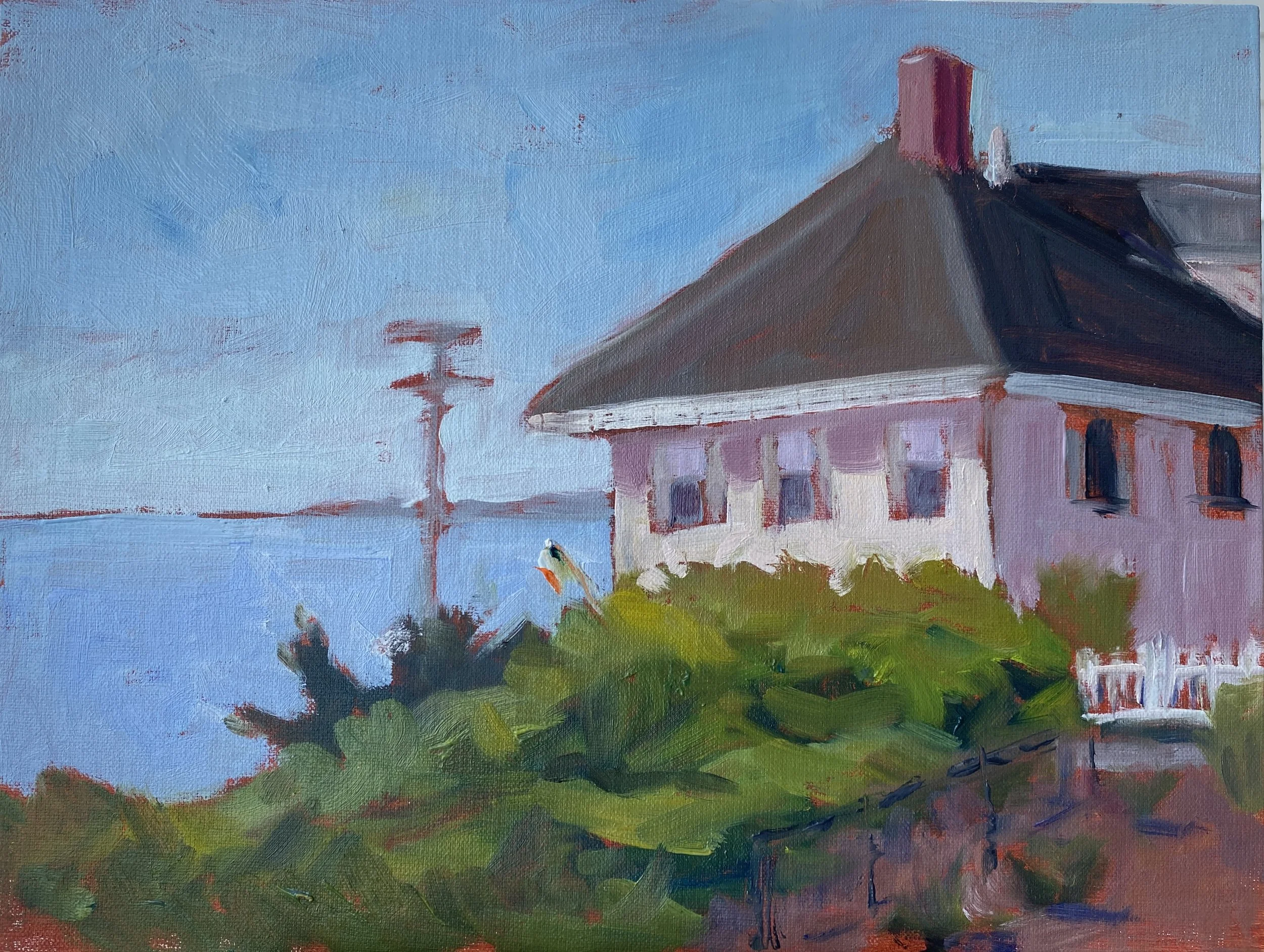 Cape Cod Morning, oil on panel, 9 x 12 in.
