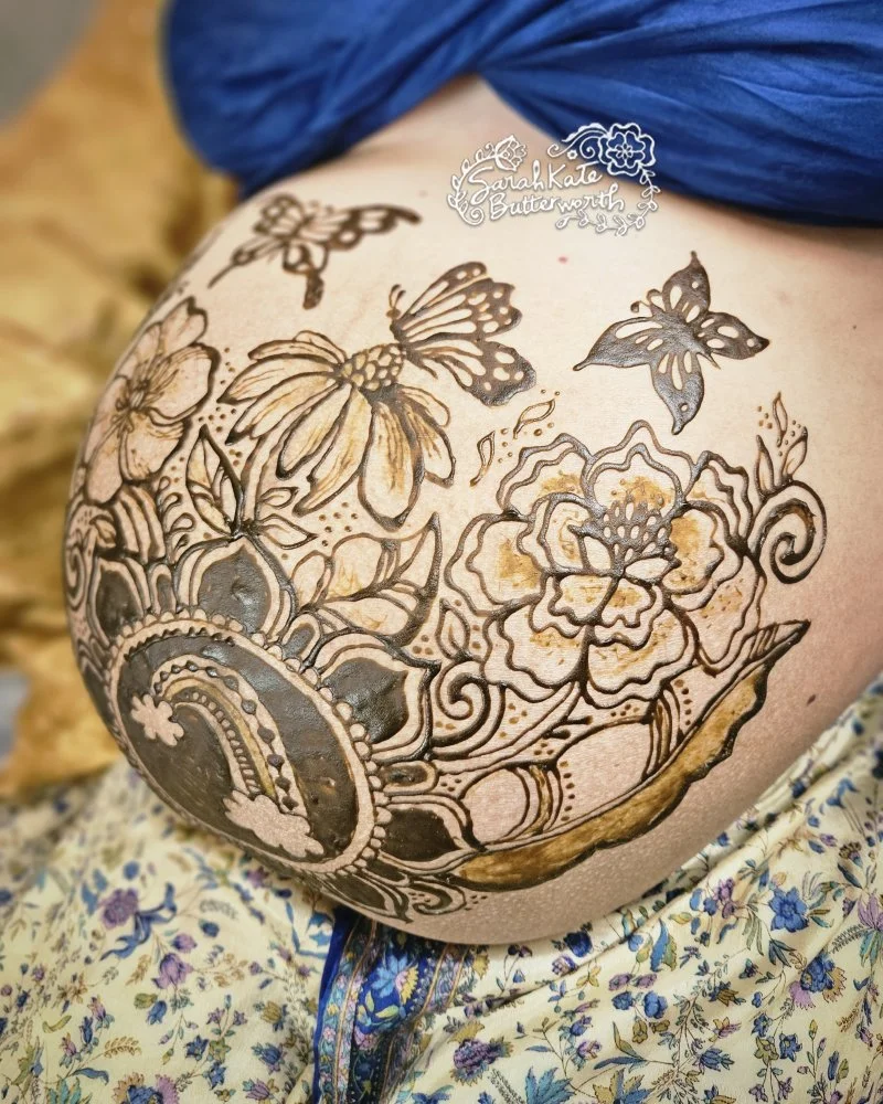 #rainbowbaby #butterflies #rainbow  #coloradohenna #boulderhenna #henna #celebratelife #boulderart #pregnancyart #henna #blessings #pregnancyhenna #bellyhenna #hennabelly #prenatalhenna
