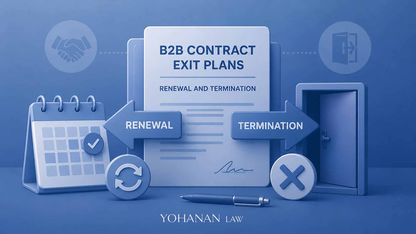 B2B Contract Exit Plans: Renewal and Termination