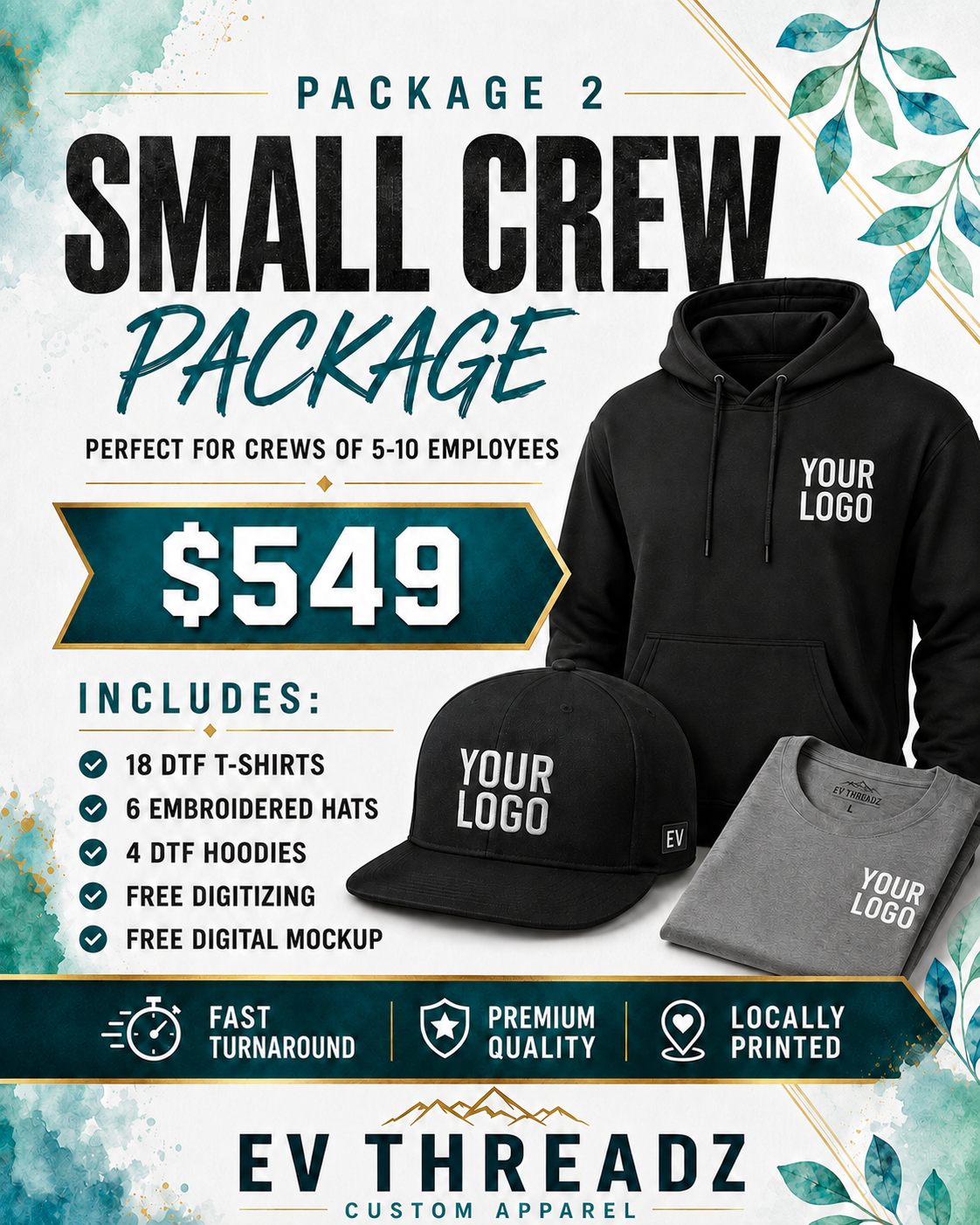Small Crew Package