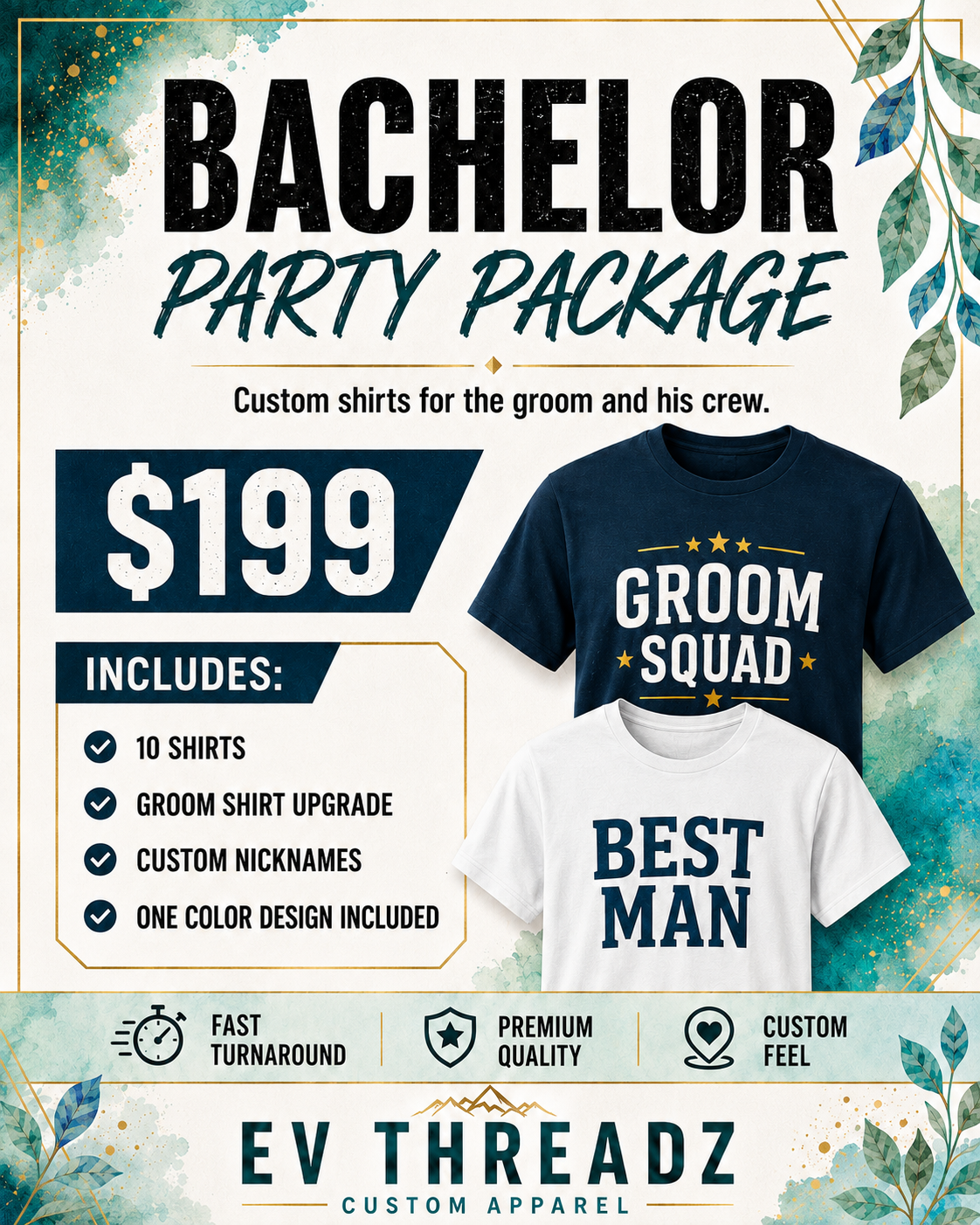 Bachelor Party Package