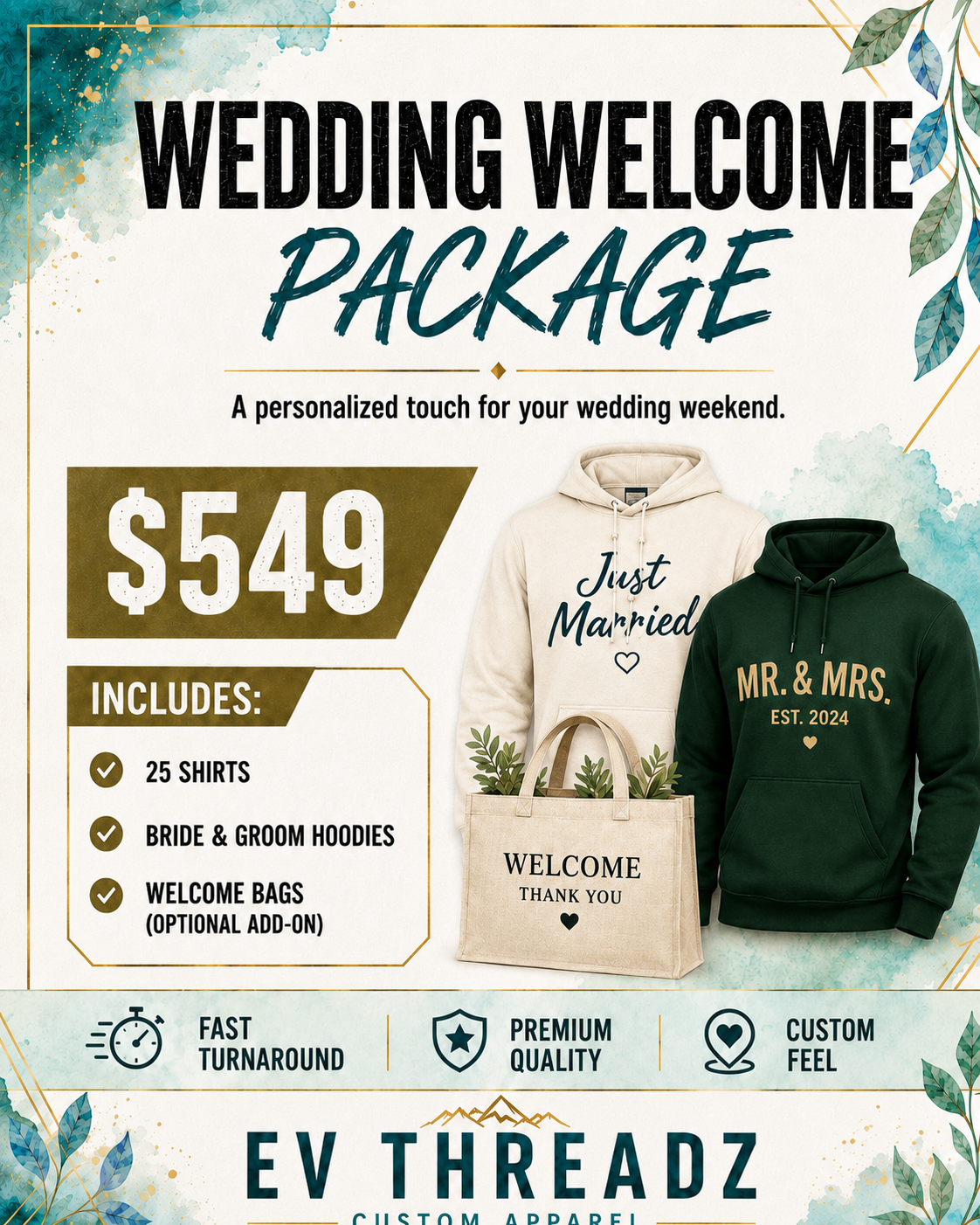 Wedding Welcome Package