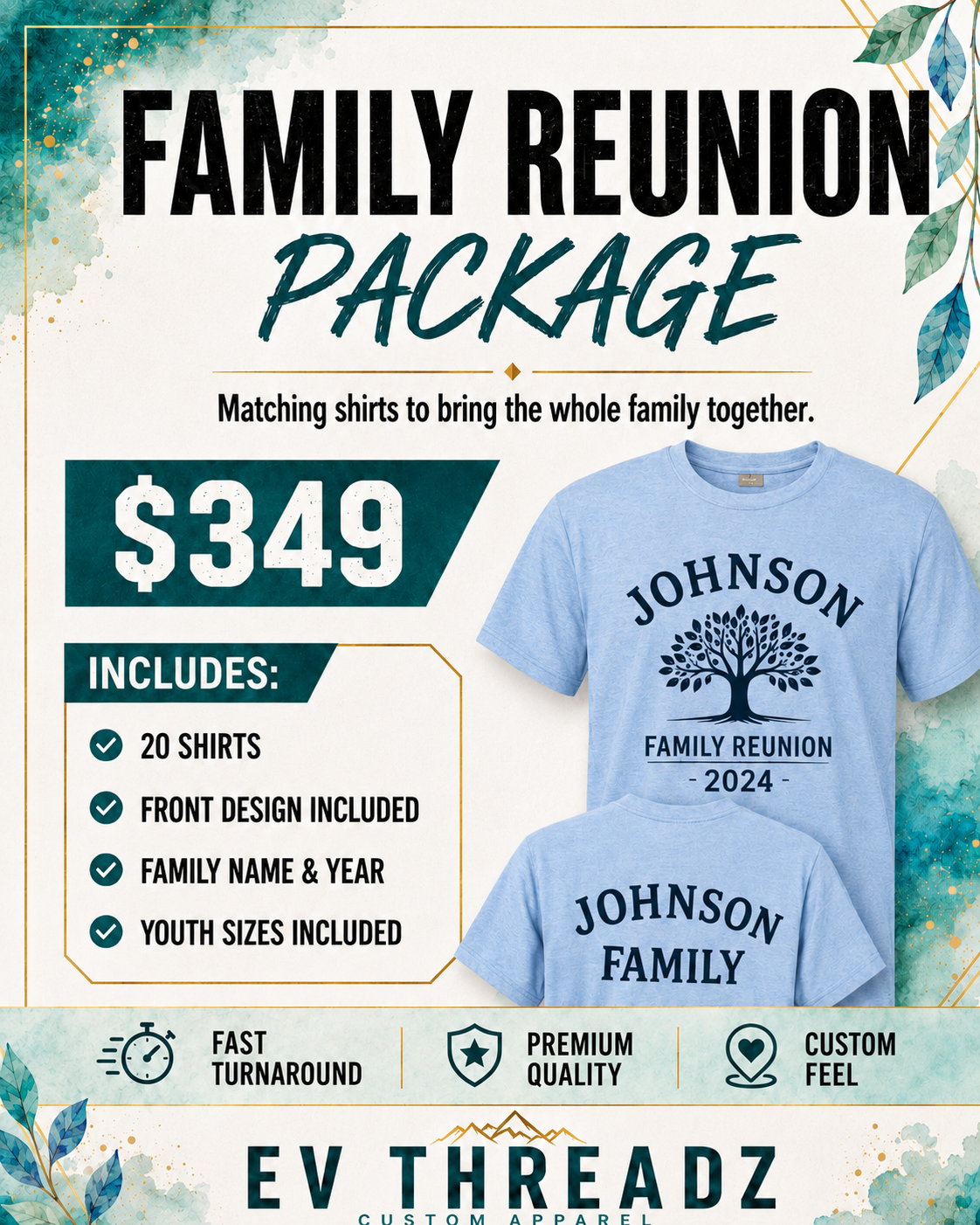 Family Reunion Package
