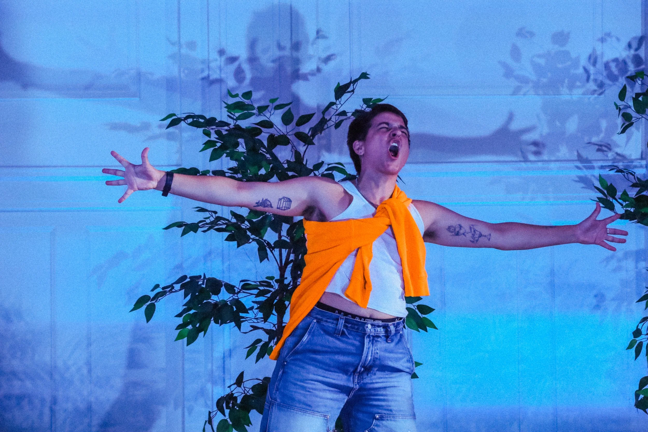 Francis Flute in A Midsummer Night's Dream - Photos by Tyler Core