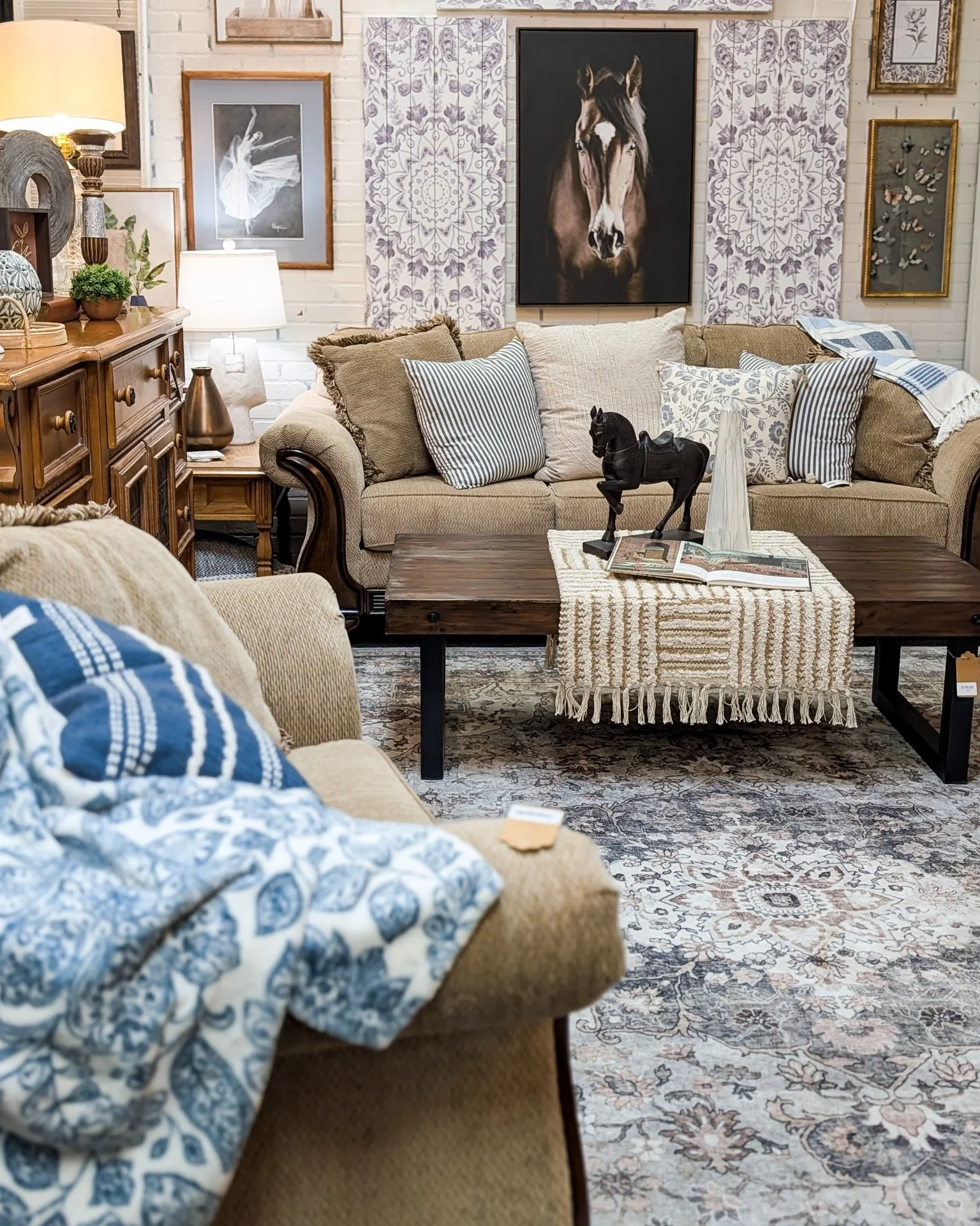 What you see: a beautifully styled showroom.
What you don&rsquo;t see: lifting furniture, moving things 14 times, and debating pillow placement like it&rsquo;s a life decision. 🤣

Every corner of the WAREhouse is styled with intention &mdash; and ma