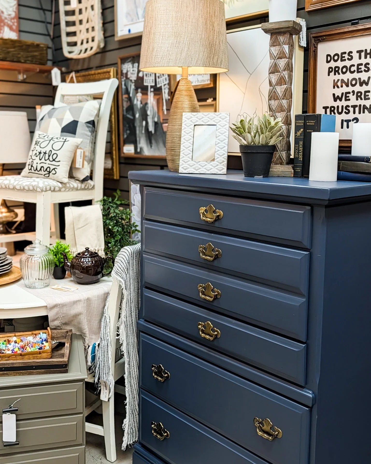 If the store feels extra full this week&hellip; it&rsquo;s because it is. 👀

We&rsquo;ve been picking, hauling, unloading, and rearranging like crazy &mdash; and the WAREhouse is packed with fresh furniture, one-of-a-kind finds, and pieces you won&r