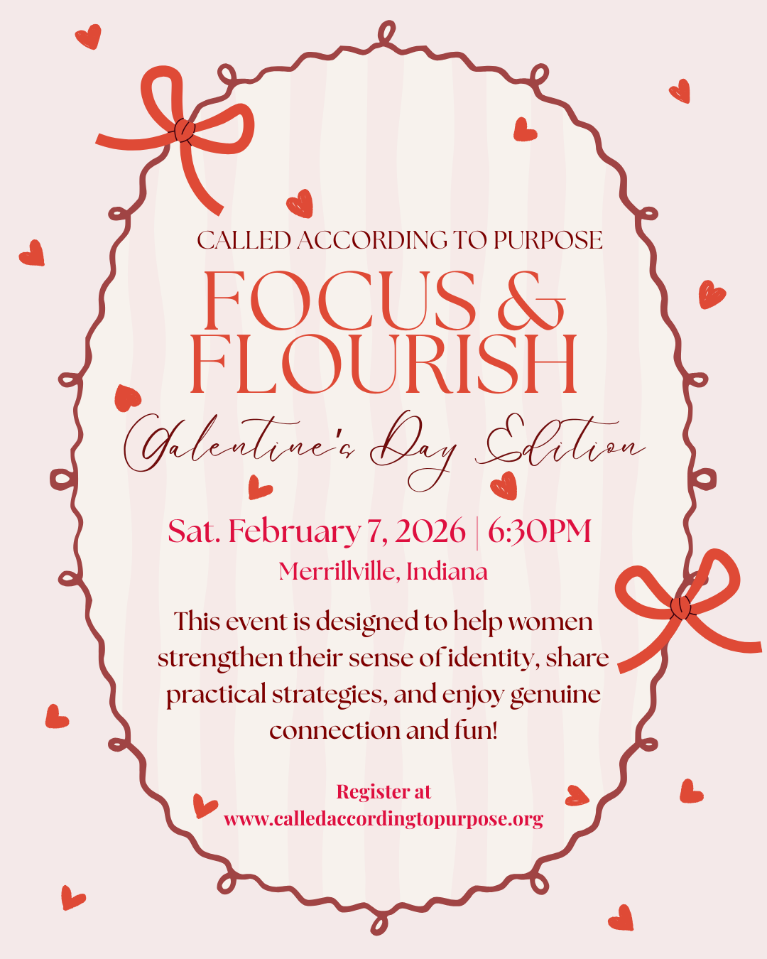 Focus and Flourish: Galentine’s Day Edition