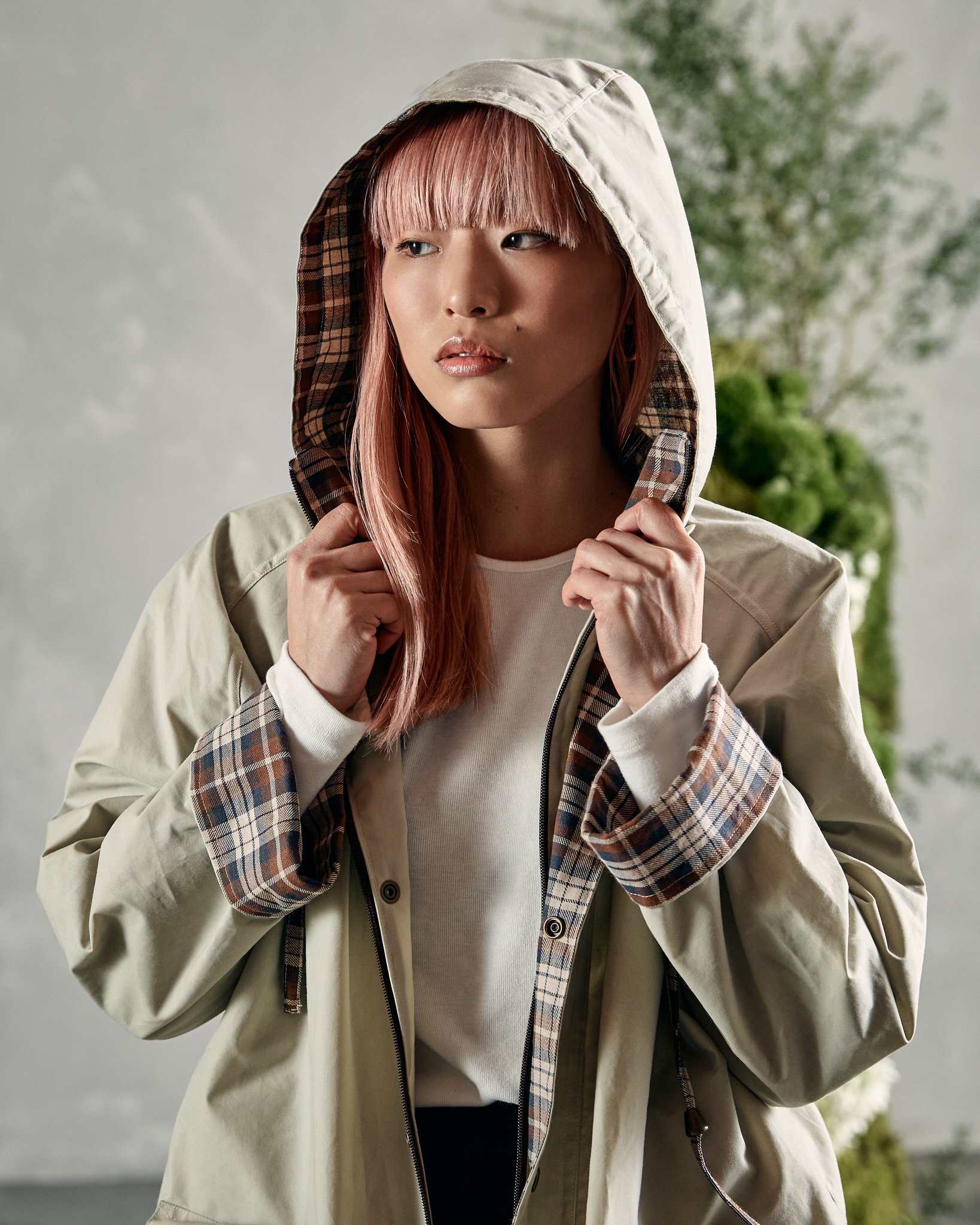 CLAY OILSKIN JACKET