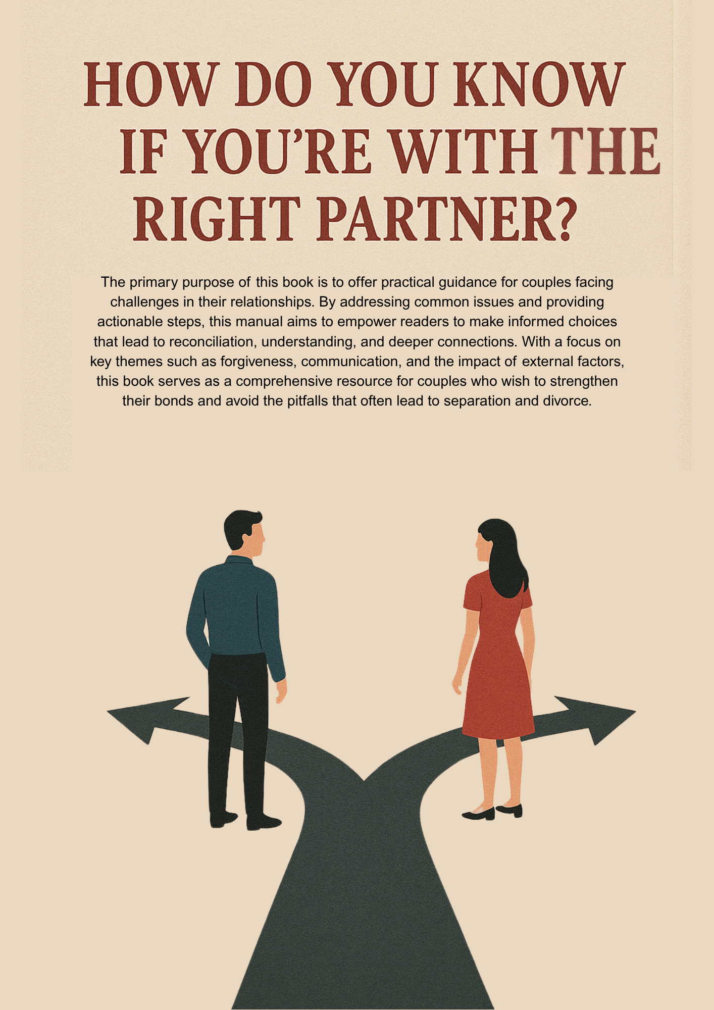 Relationship manual - Making the right choices by Jean Major back cover.png