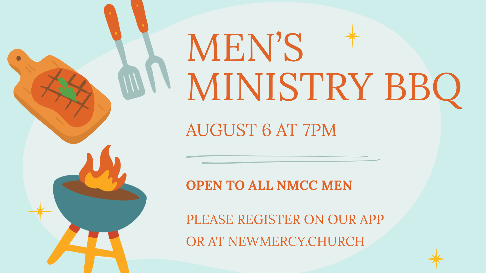 Men's Ministry BBQ