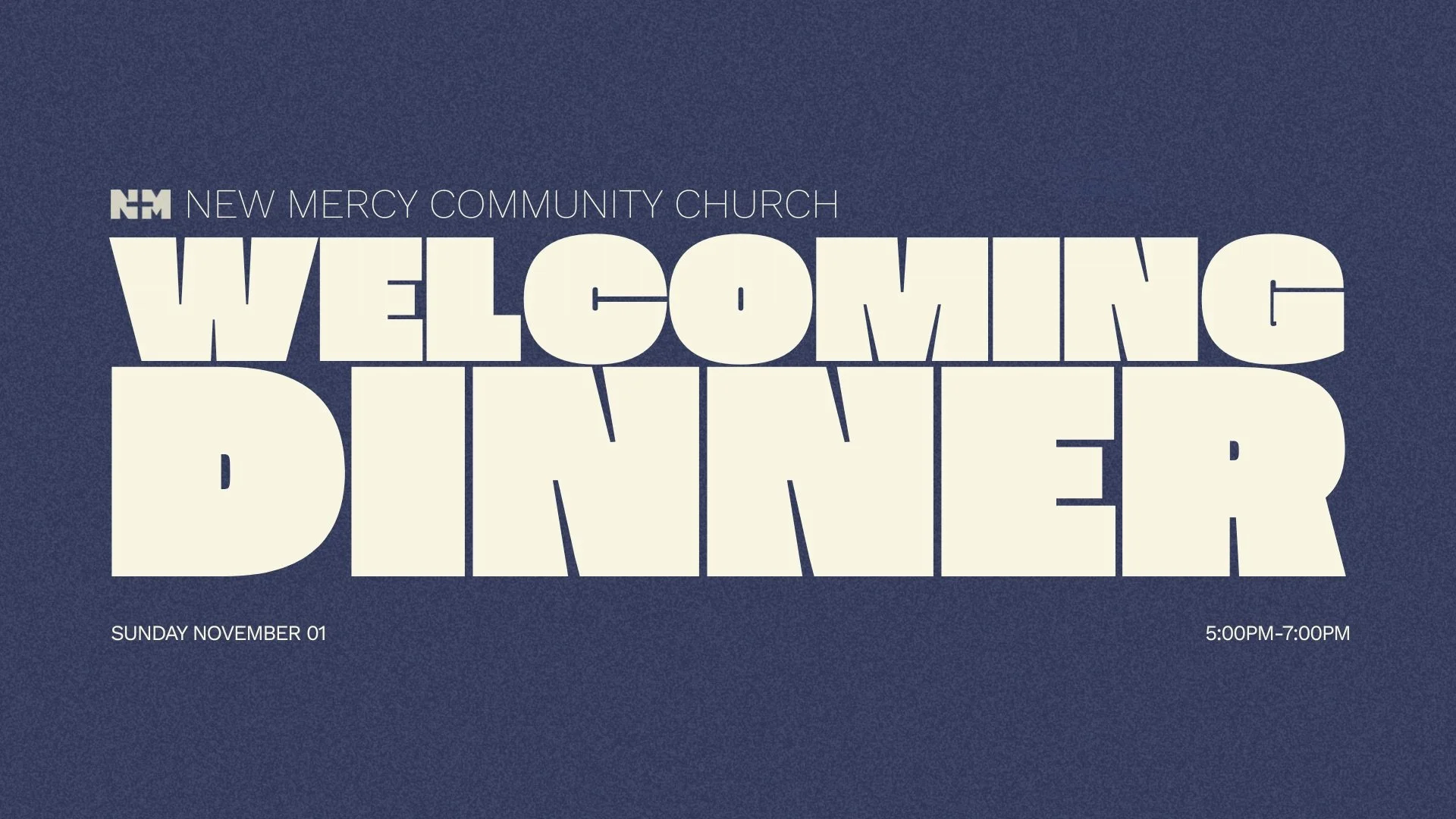 Welcoming Dinner